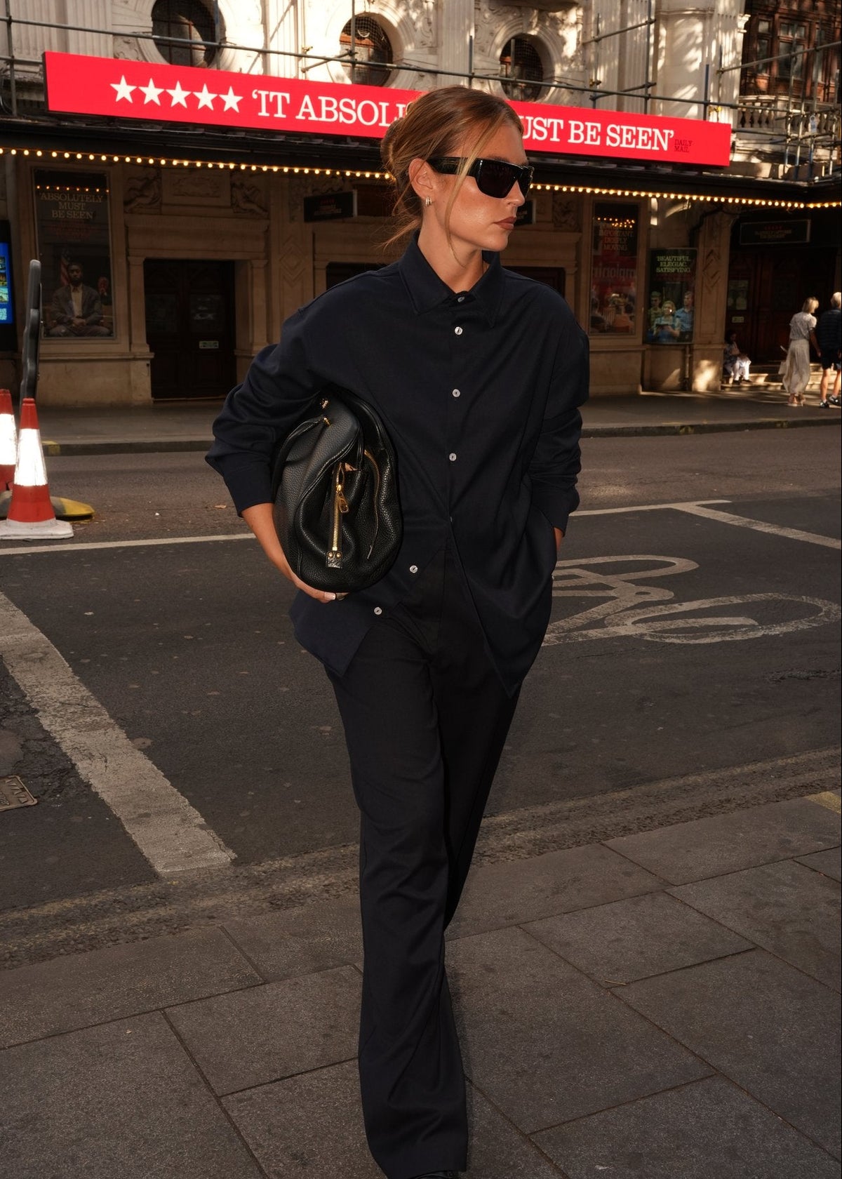 Jadis Oversized Overshirt - Navy