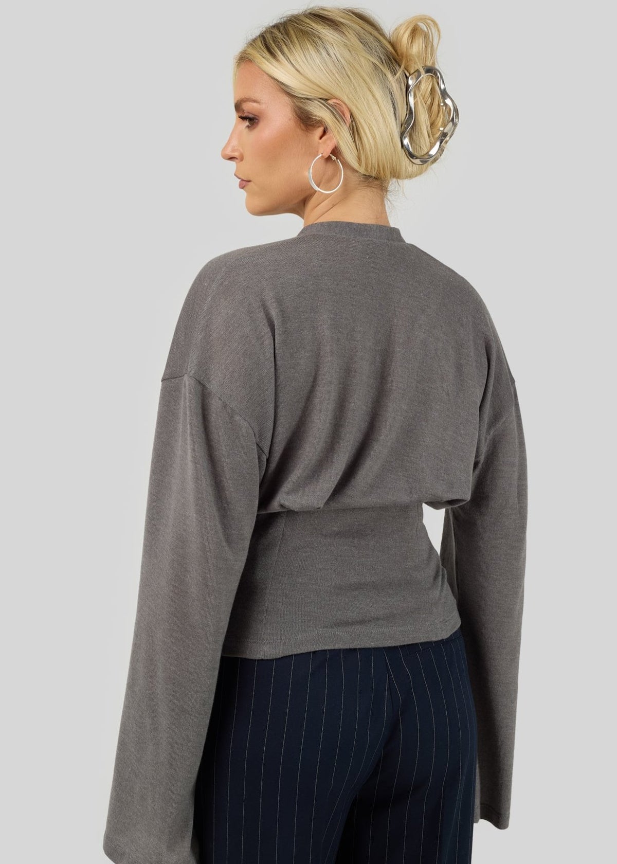 D'arc Blouse - Grey