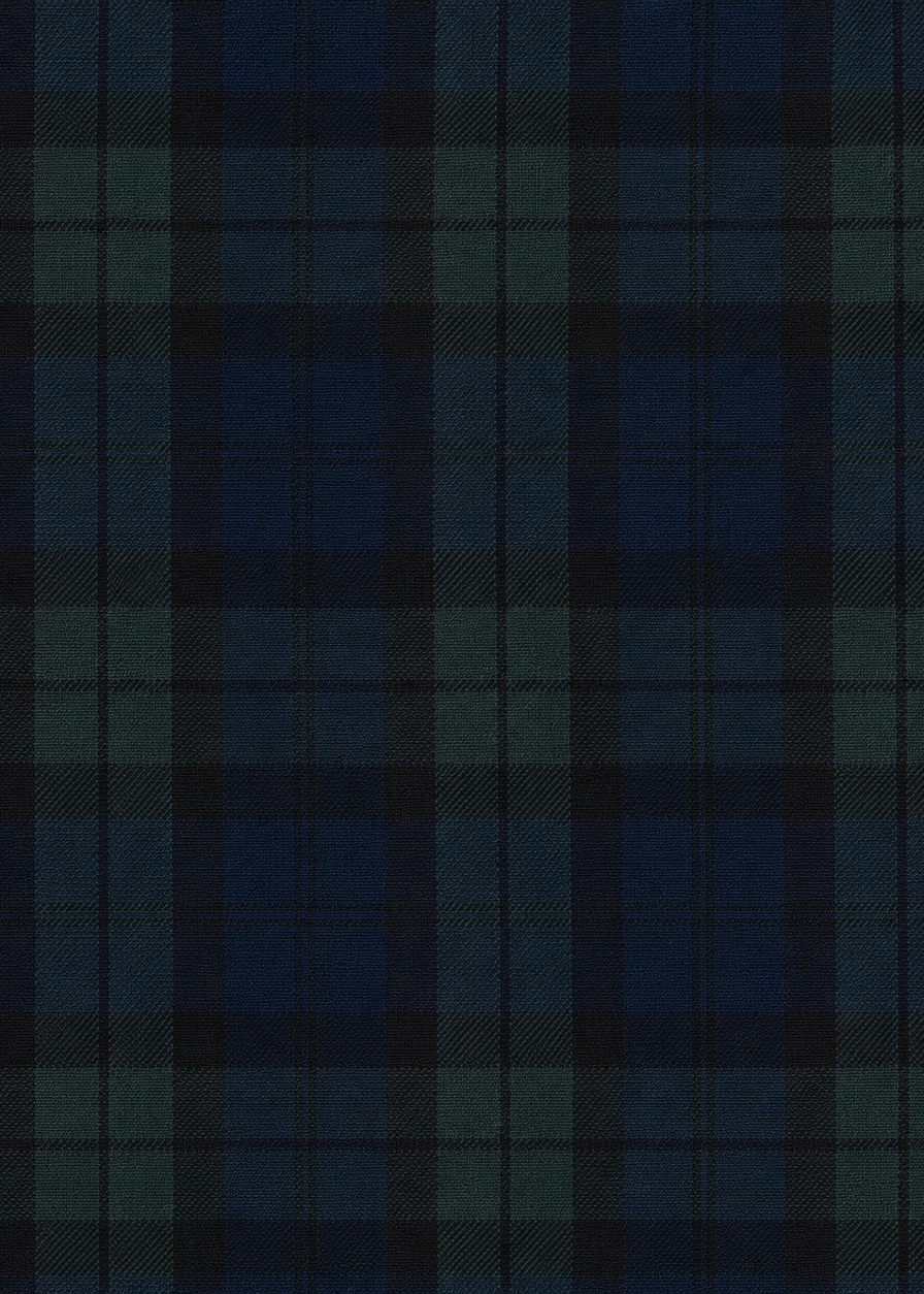 Kelly Tartan Shirt - Navy & Green