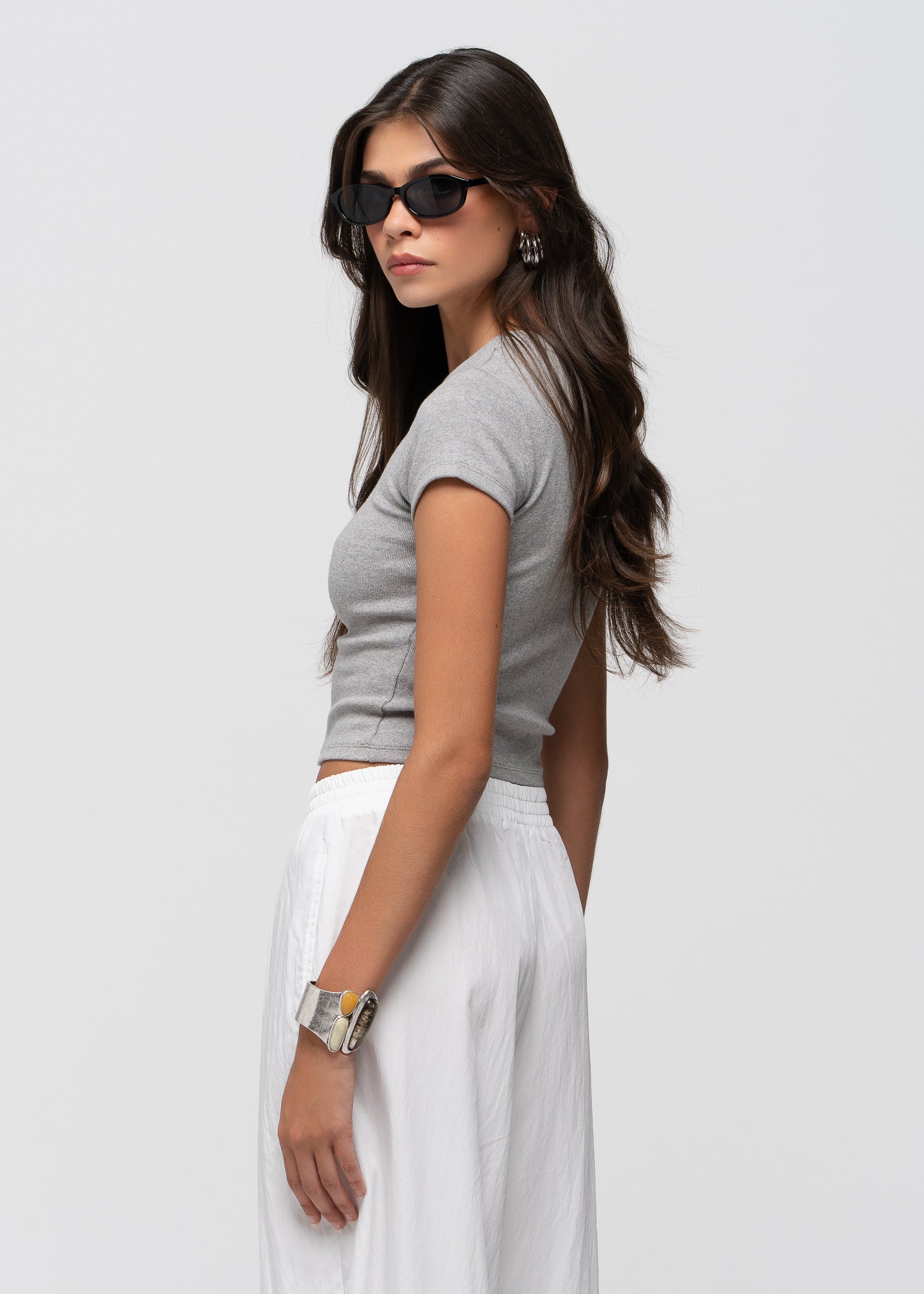 Ryder Baby Tee - Grey