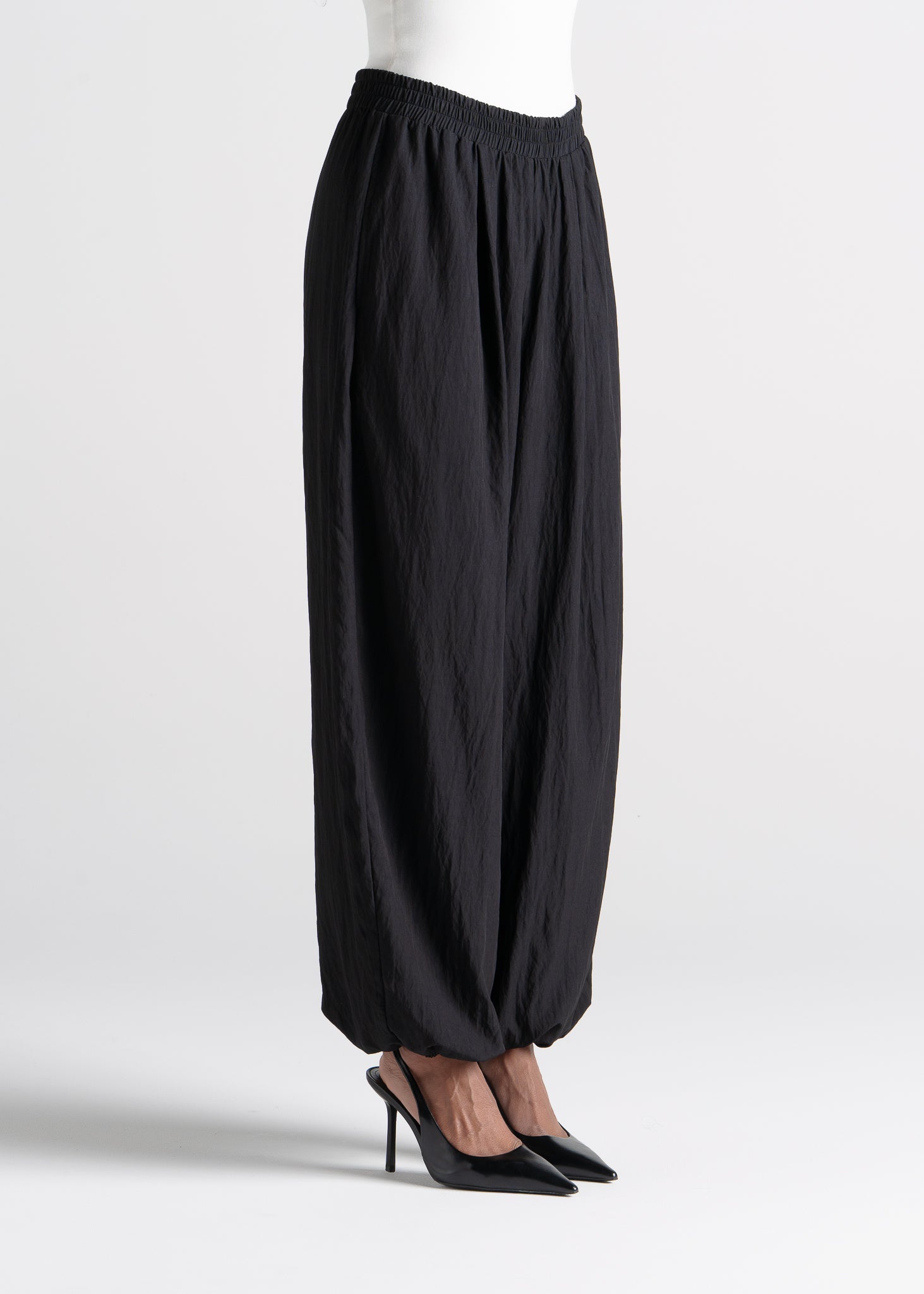 Carter Parachute Balloon Trousers - Black