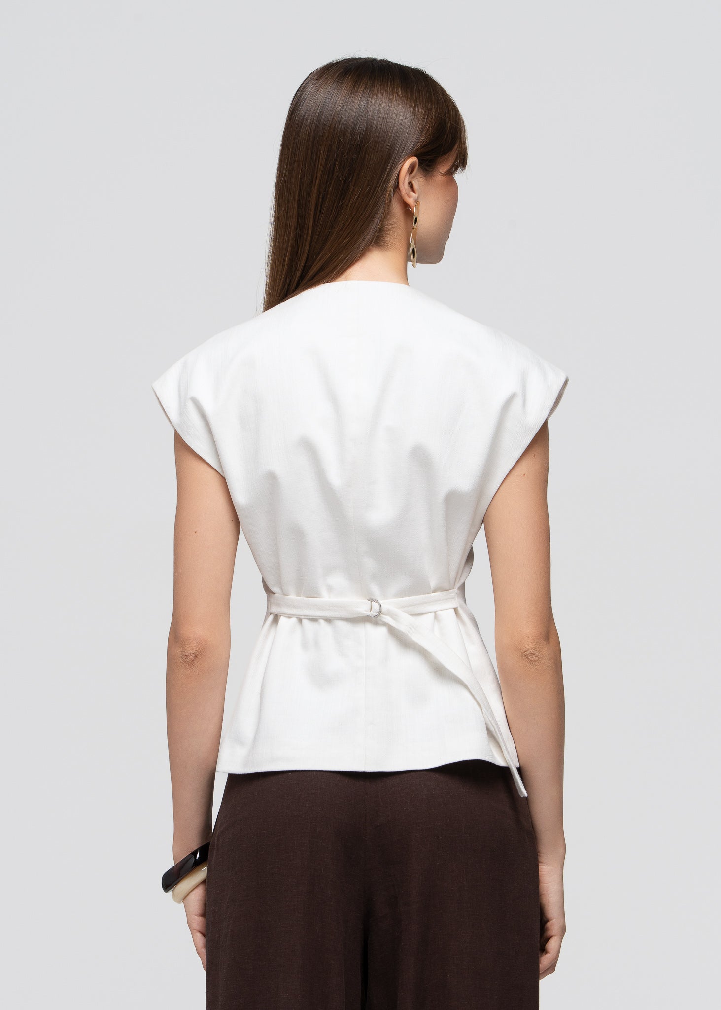Nolla Adjustable Vest - Off-White
