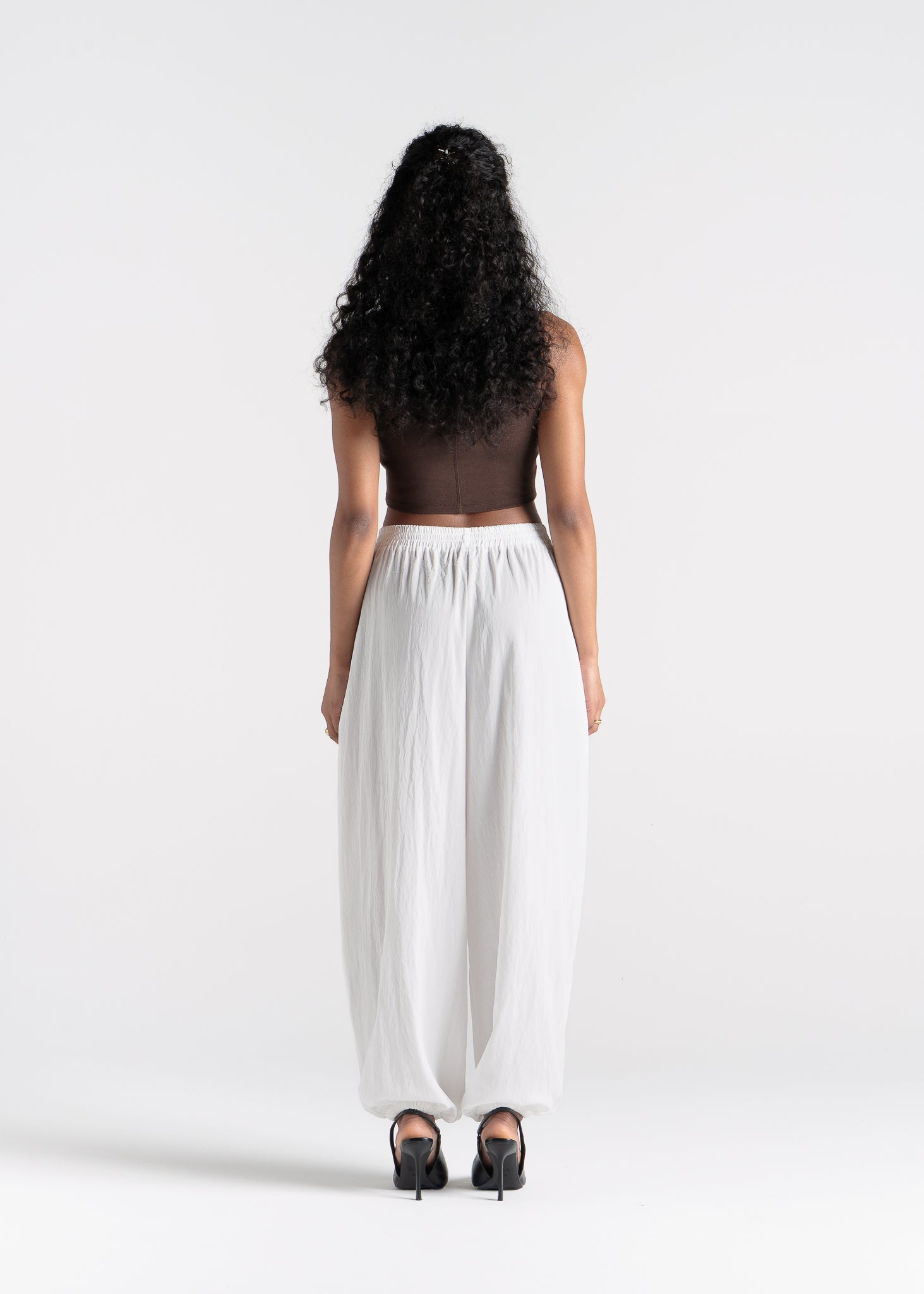 Carter Parachute Balloon Trousers - Ivory
