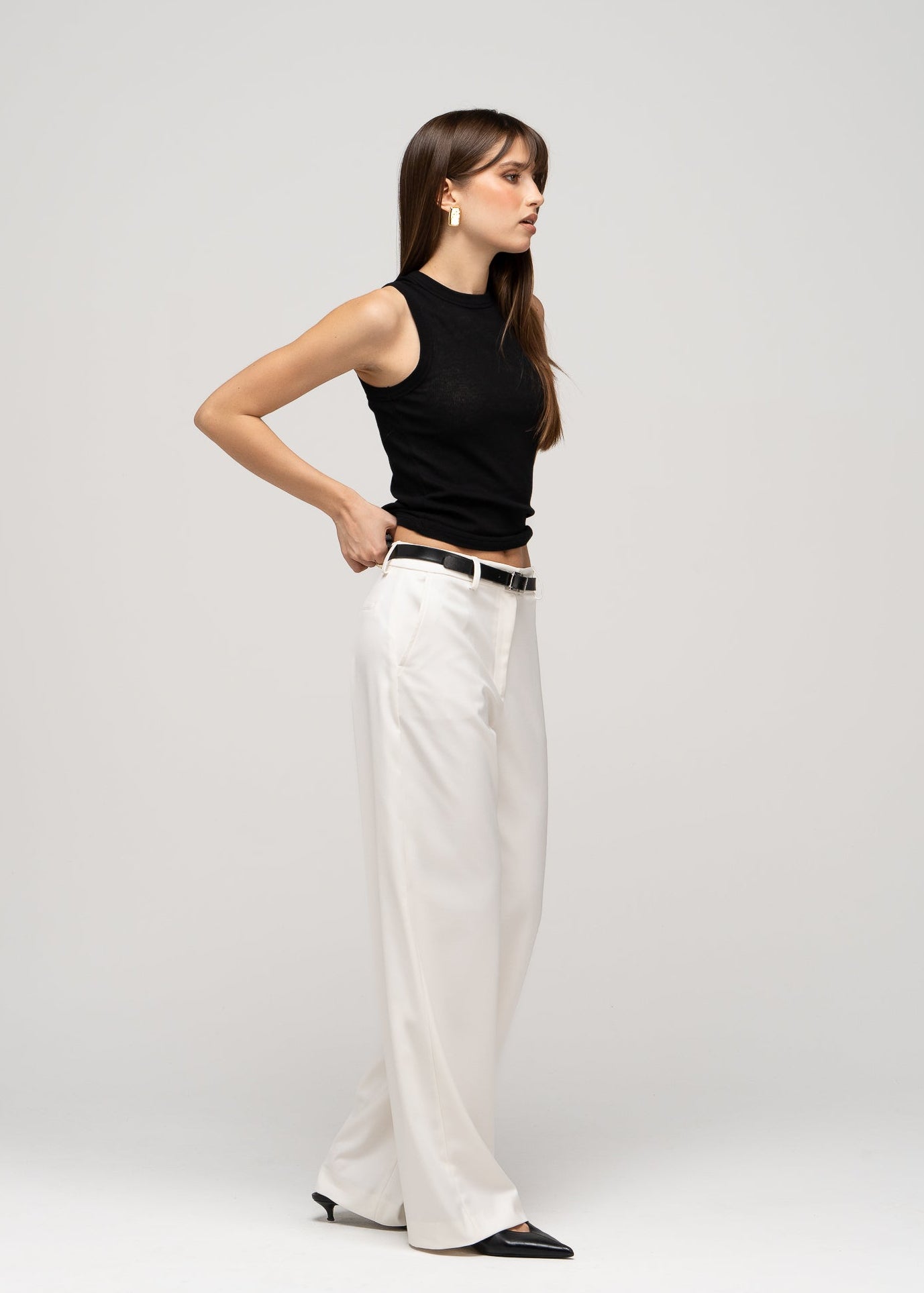 Everyday Loose Tank Top - Black