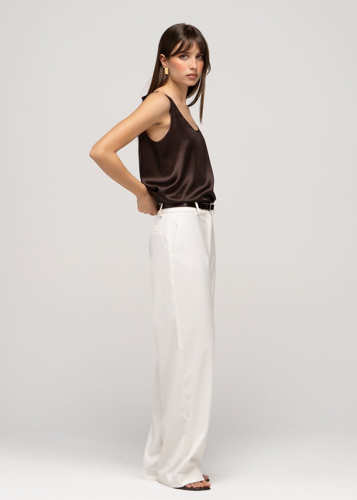 Farah Silk Loose Top