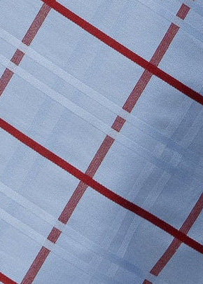 Chess Plaid Handkerchief Midi Skirt