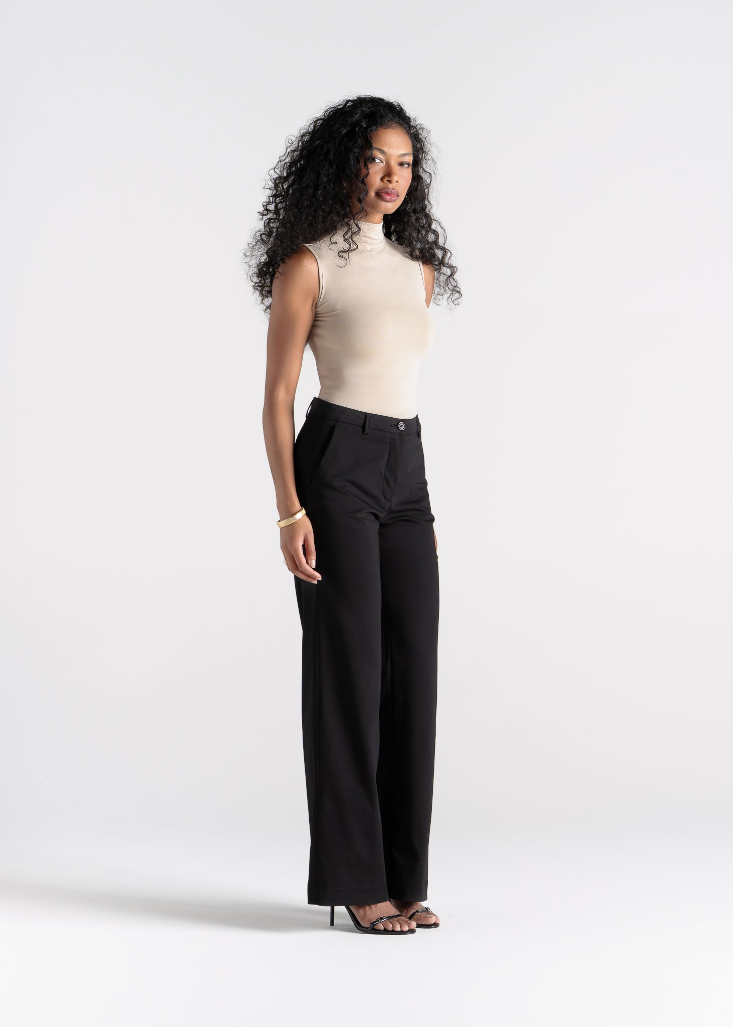 Aliyah Tailored Chino Trousers