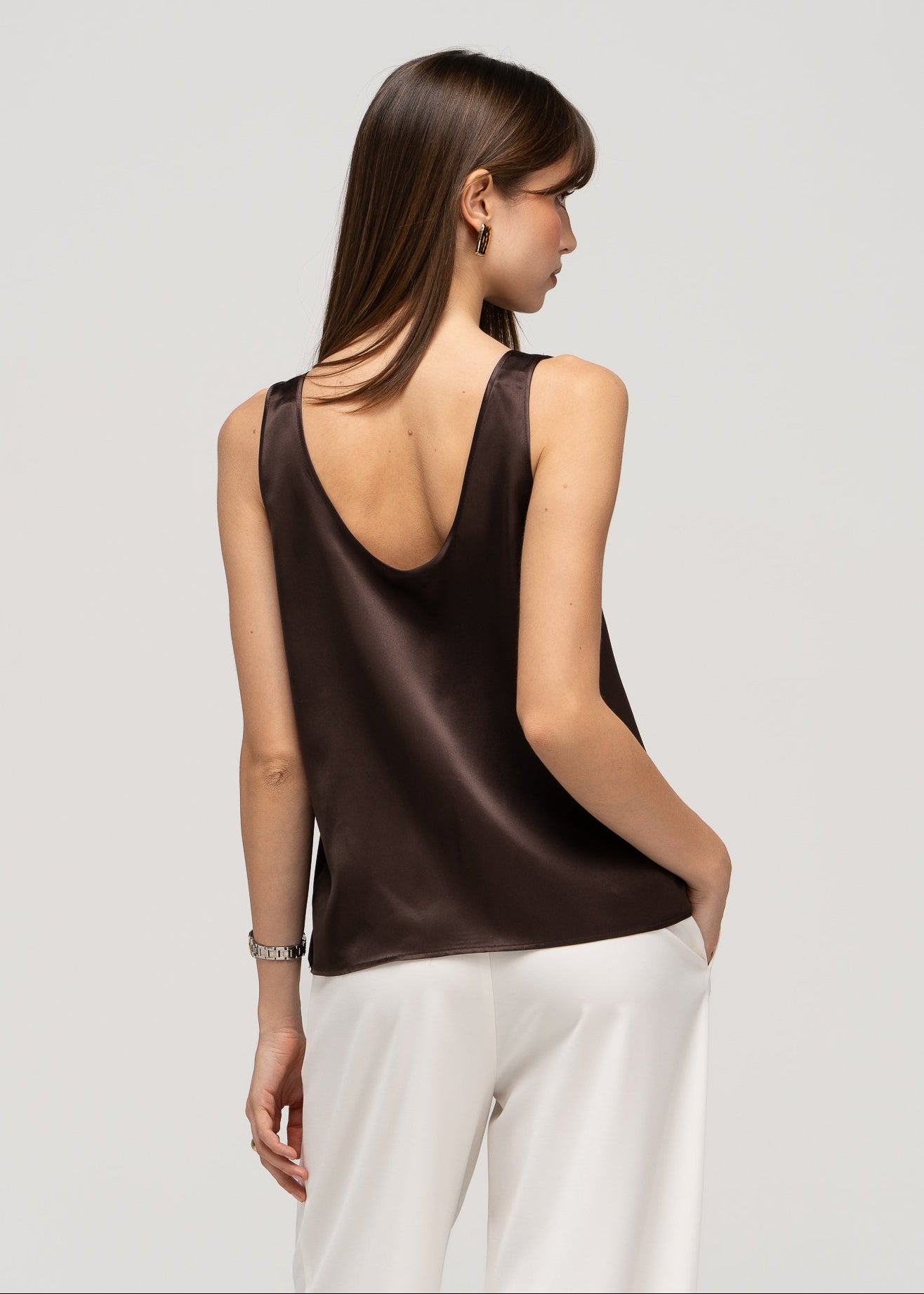 Farah Silk Loose Top
