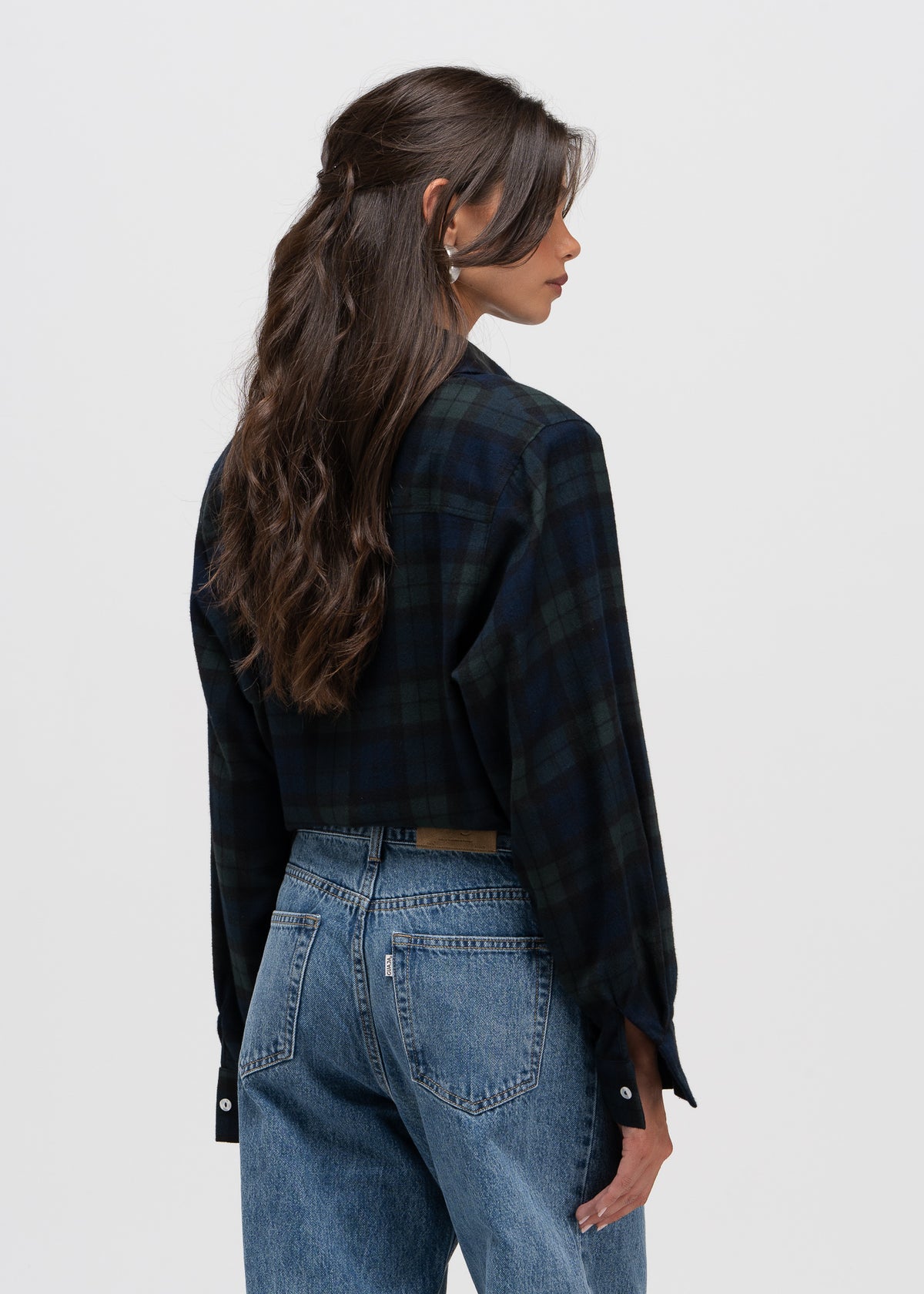 Kelly Tartan Shirt - Navy & Green