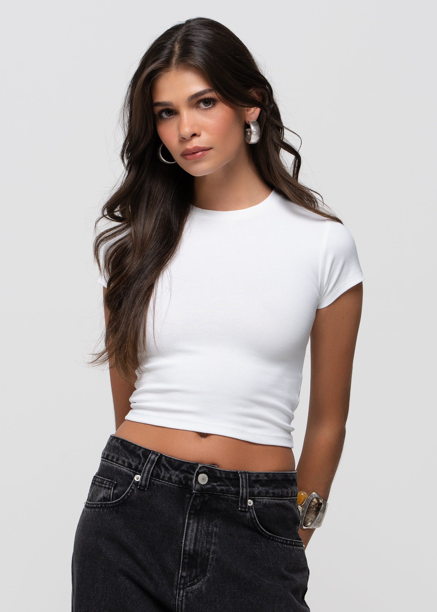 Ryder Baby Tee - White