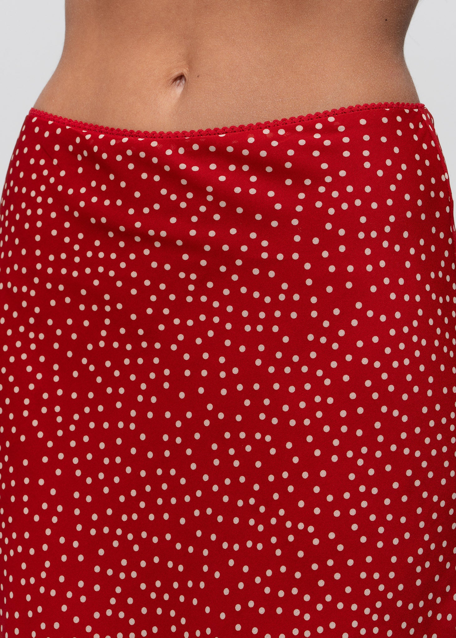 Gemma Polka Dot Midi Skirt