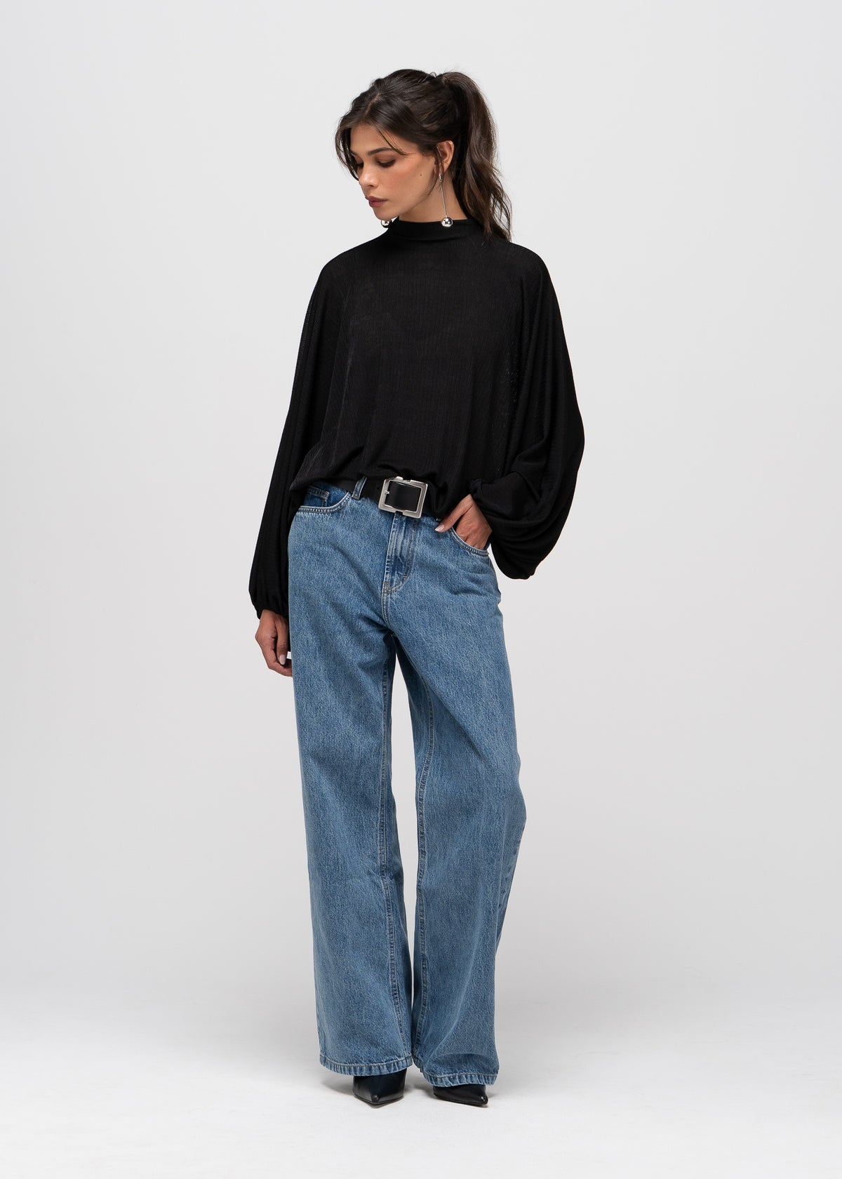 Jasper Batwing Sleeve Blouse