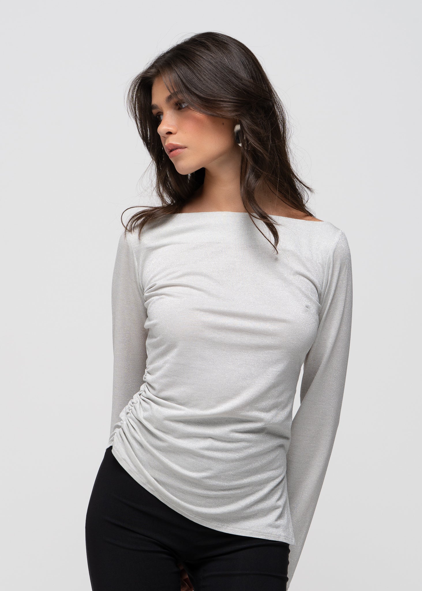 Steel Open Back Top