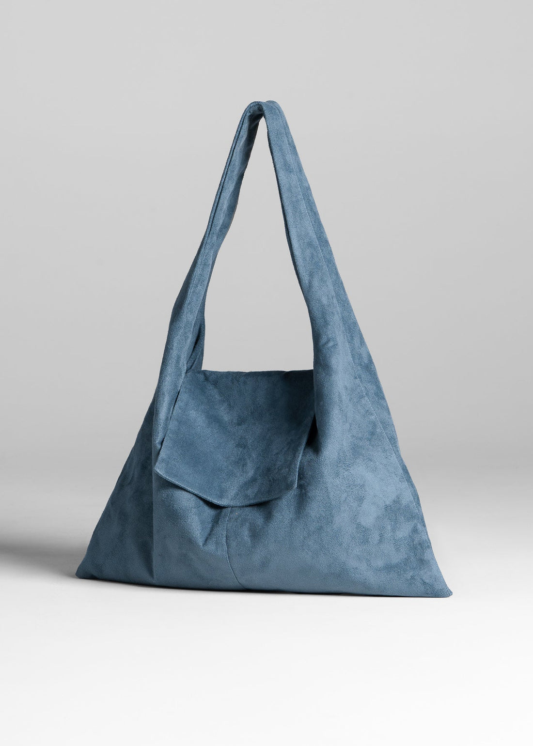 Ease Slouchy Shoulder Bag - Blue (Made to Order)