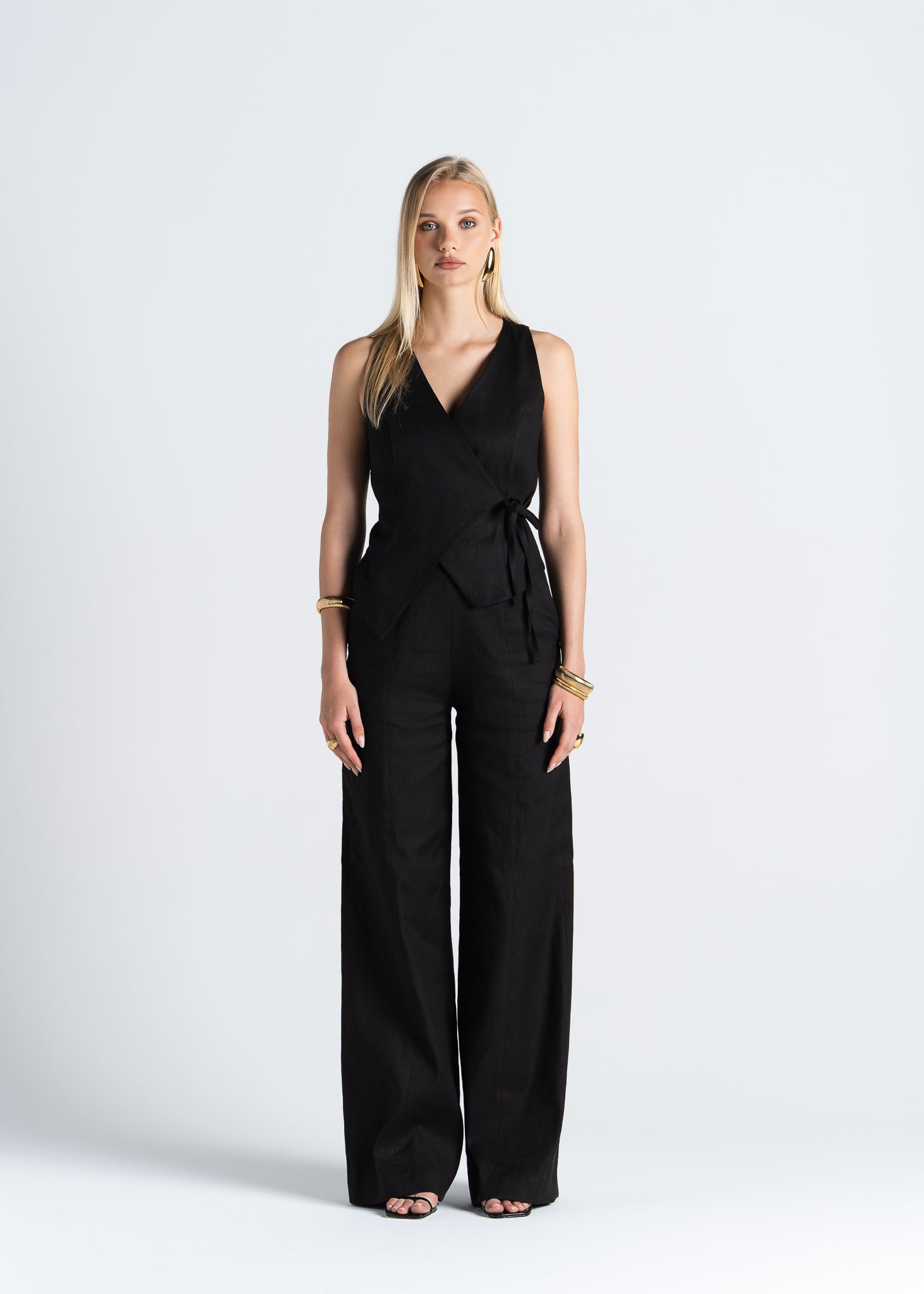 Elise Linen Vest
