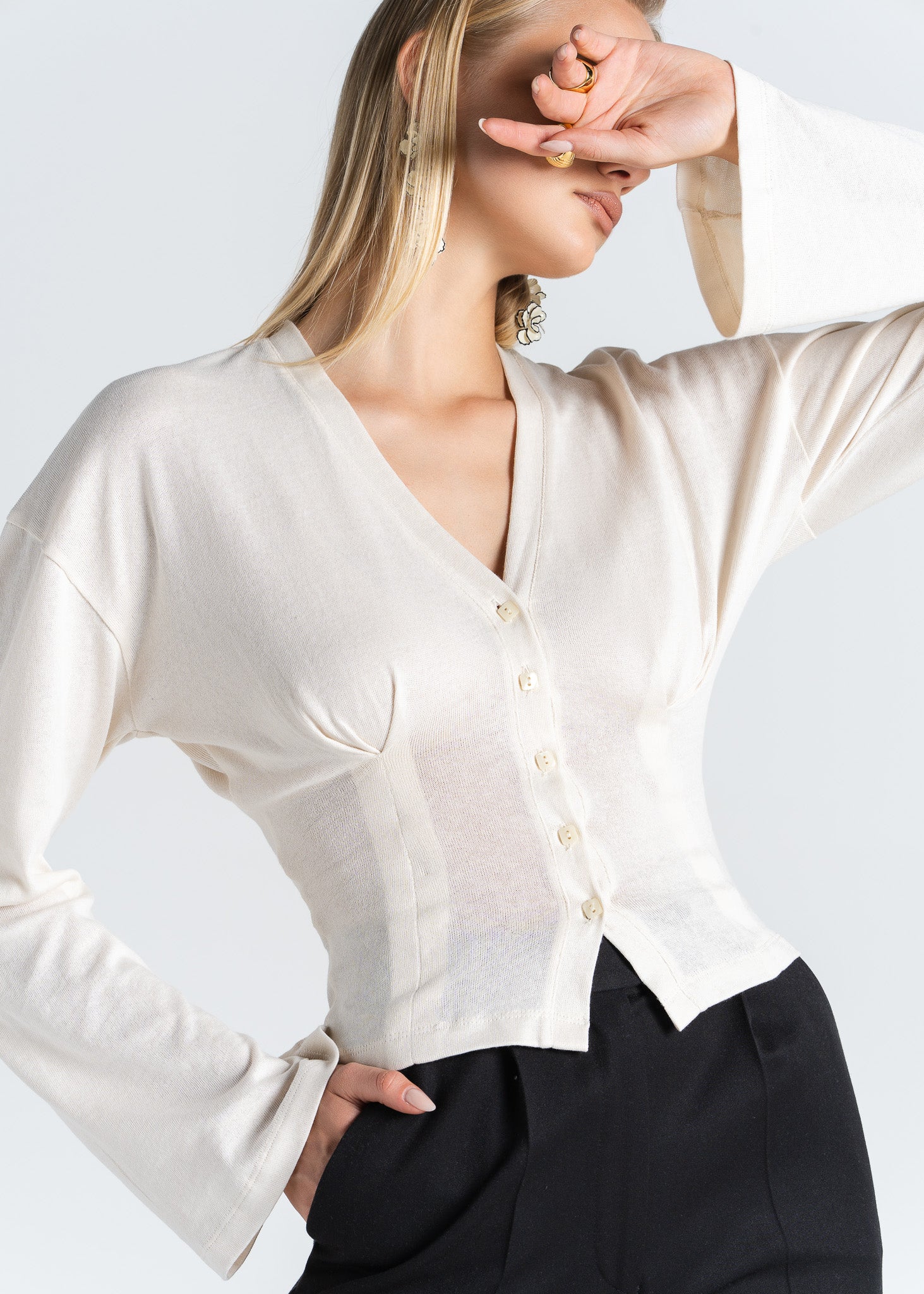 D'Arc Blouse - Beige