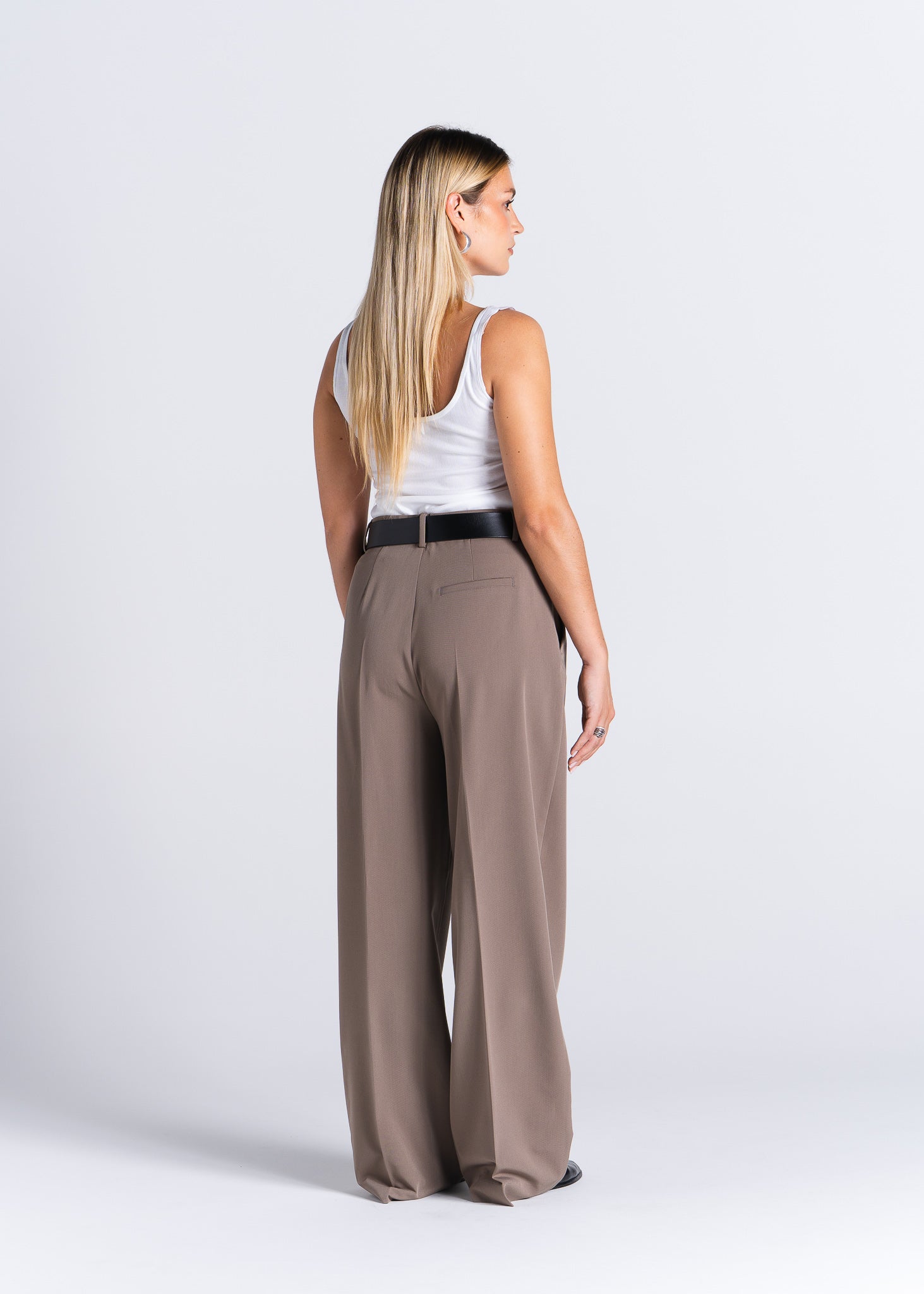 Jagger Tailored Trousers - Taupe