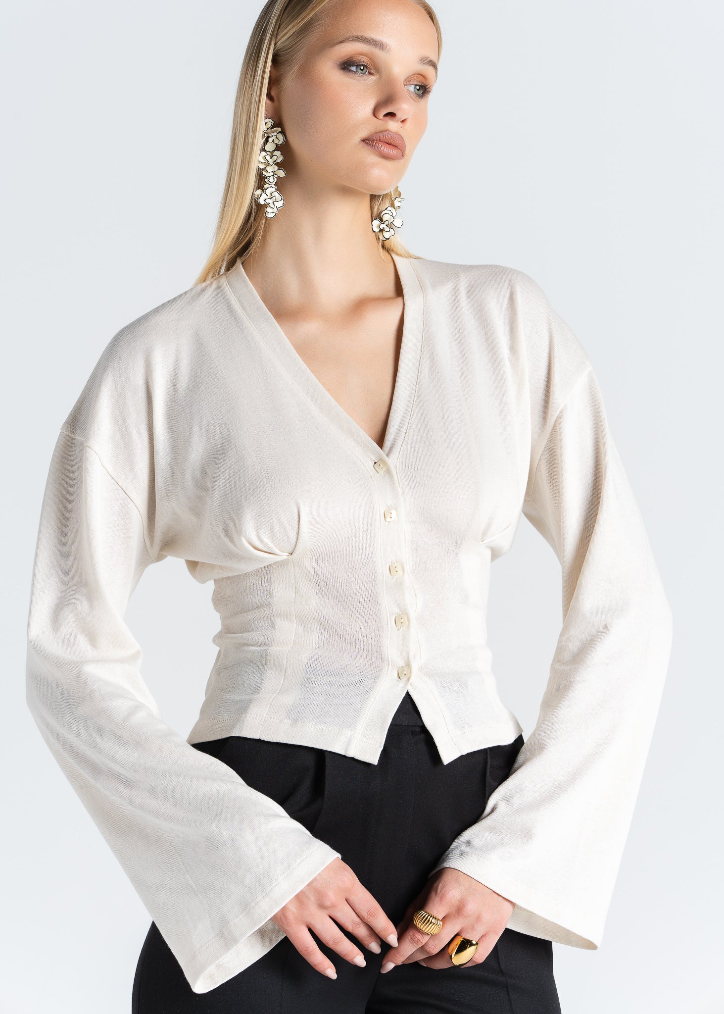 D'Arc Blouse - Beige