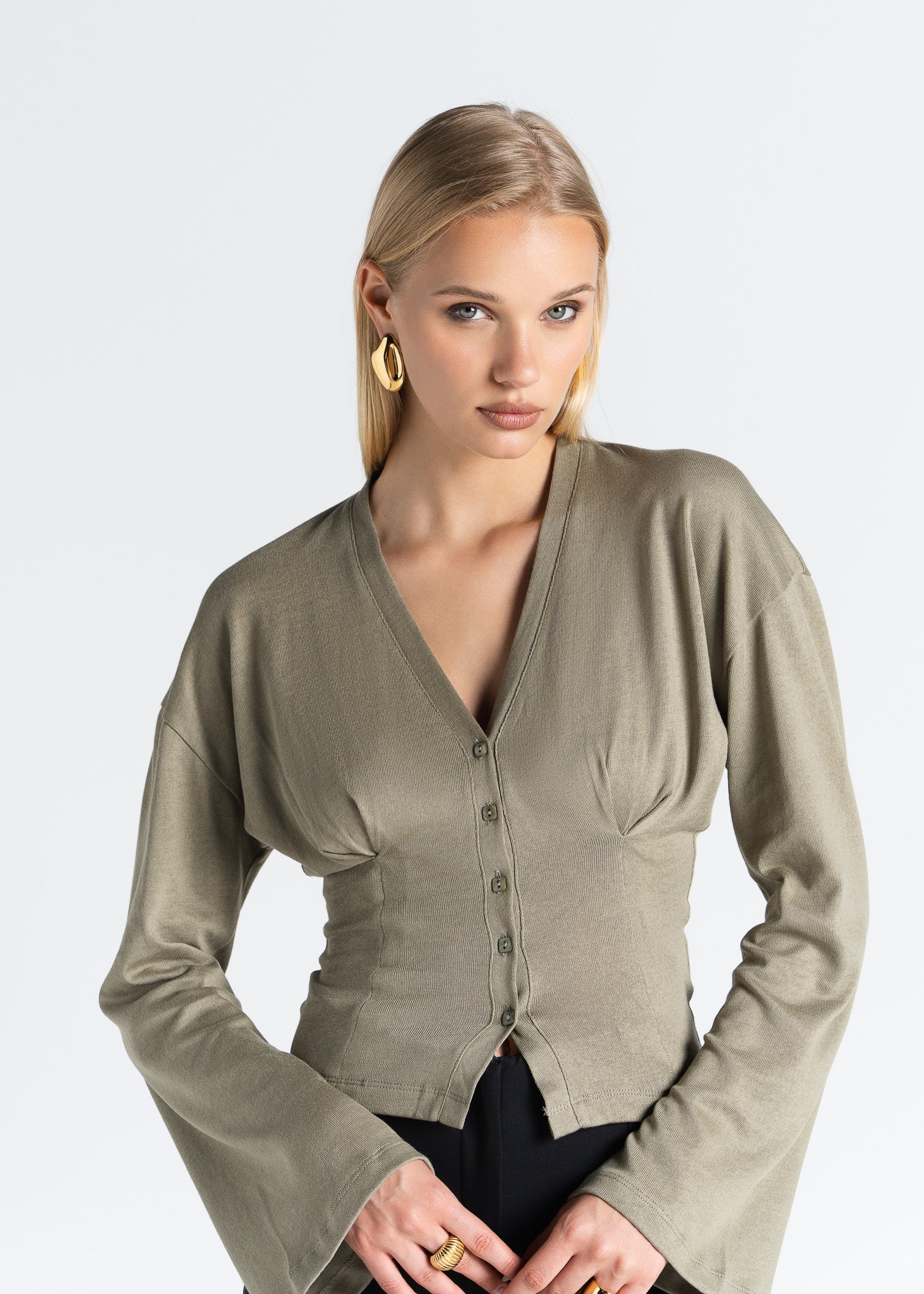 D'Arc Blouse - Green