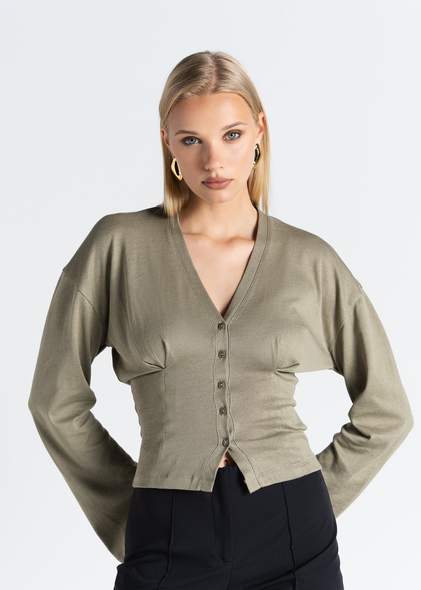 D'Arc Blouse - Green
