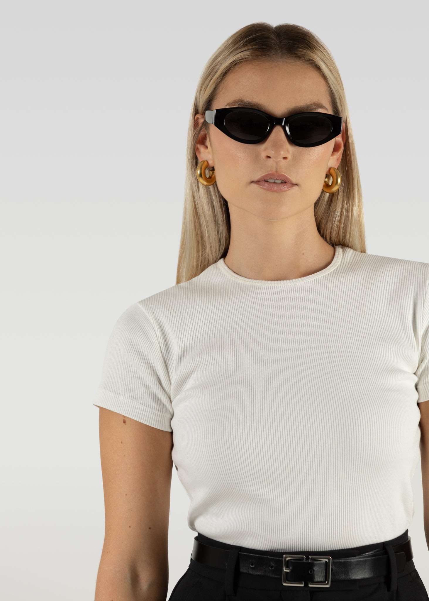 GS t-shirt full length - White