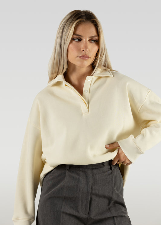Sidney Pullover - Pastel Yellow