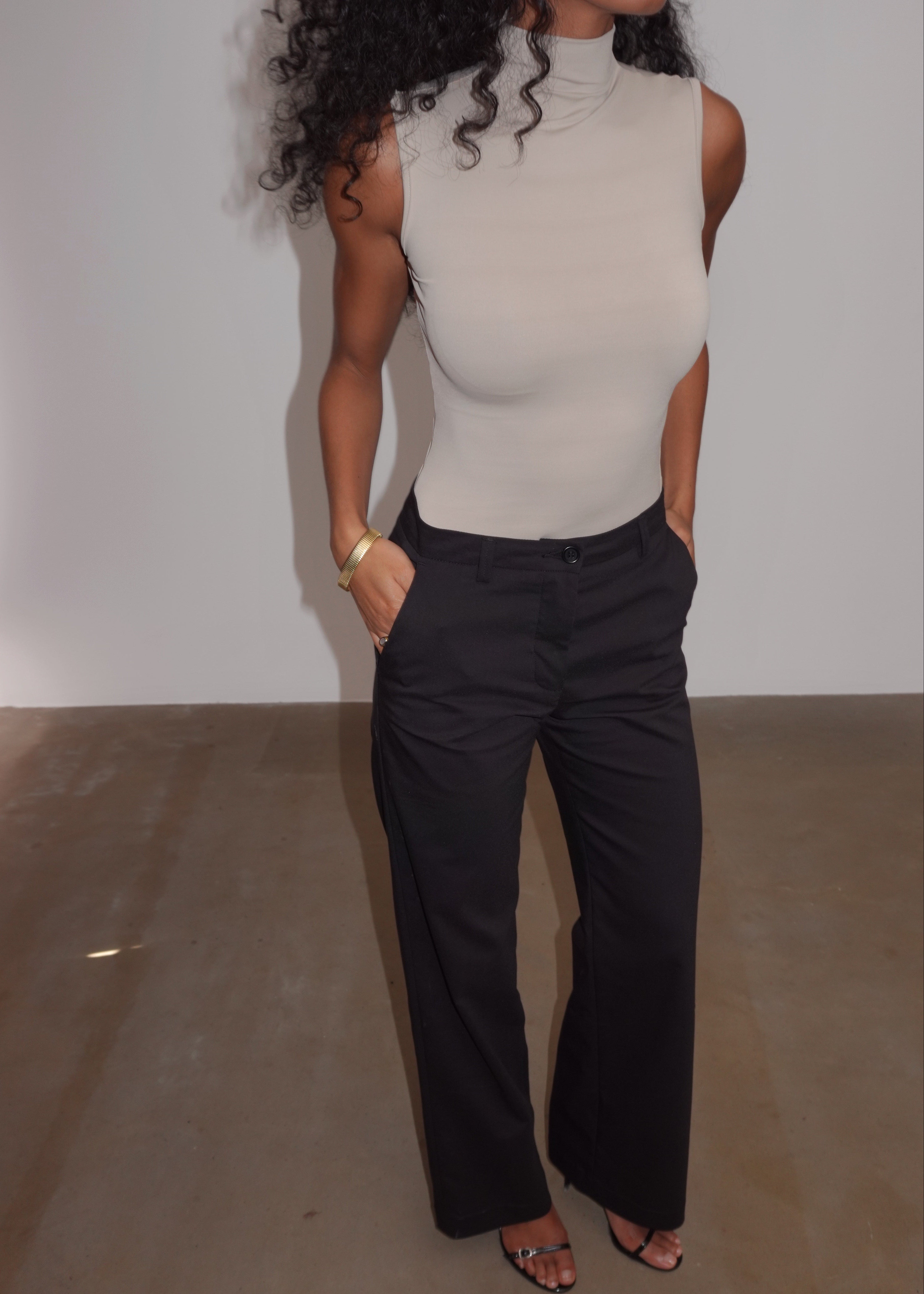 Aliyah Tailored Chino Trousers