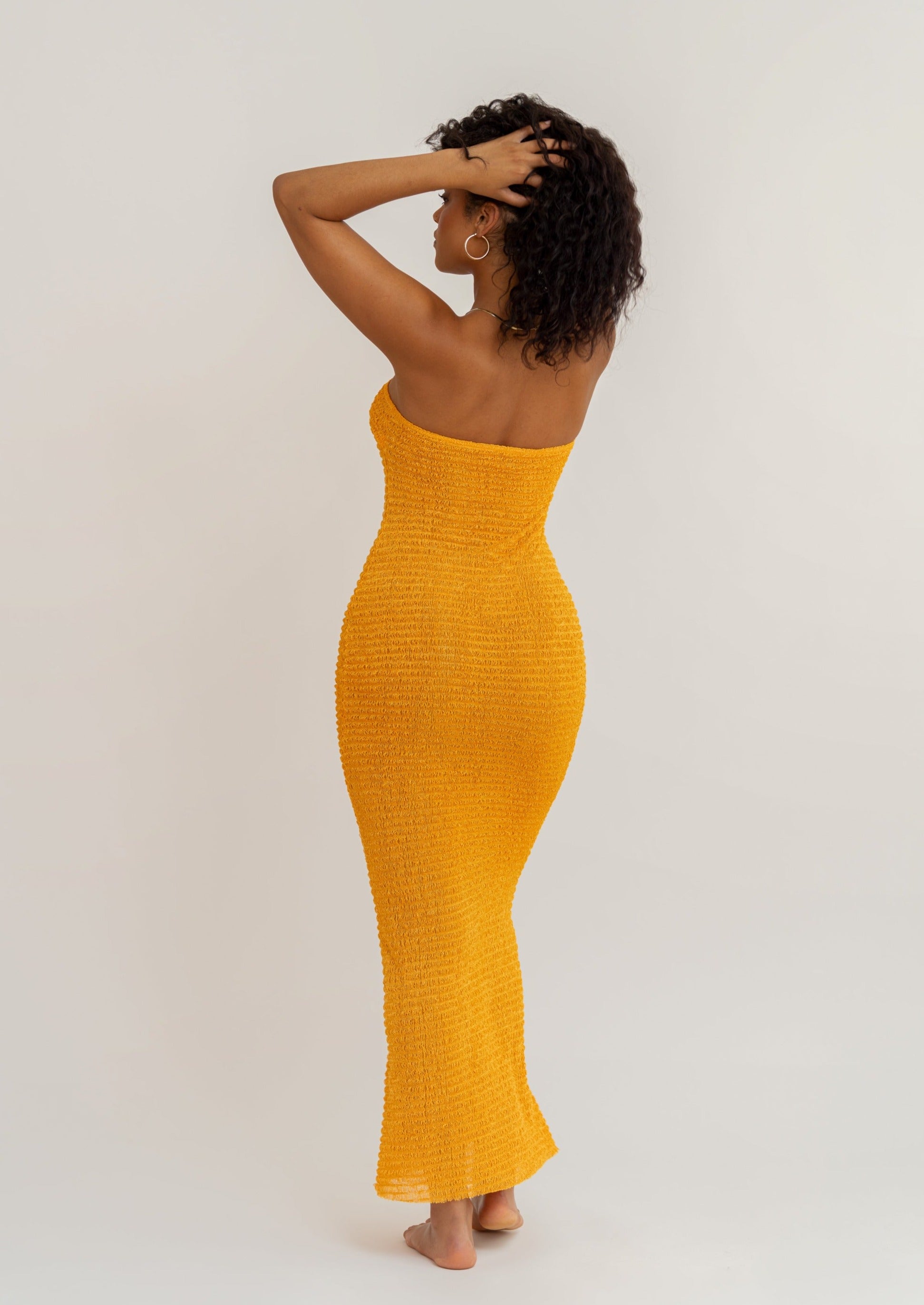 Tangerine Tube Dress