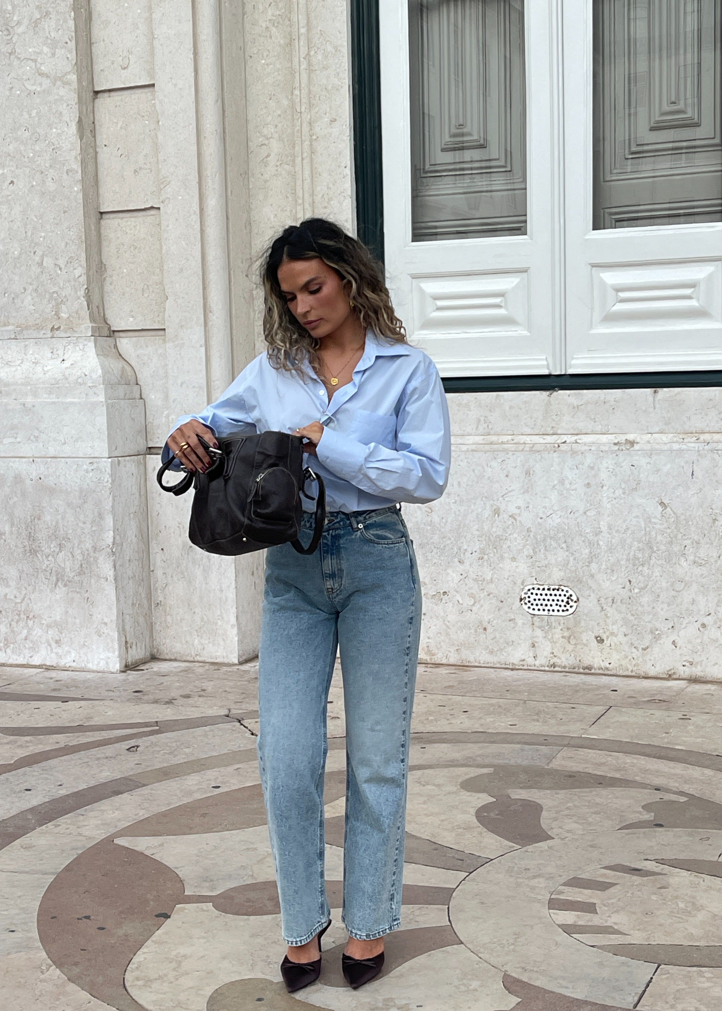 The Billie Jeans - Medium Light Blue
