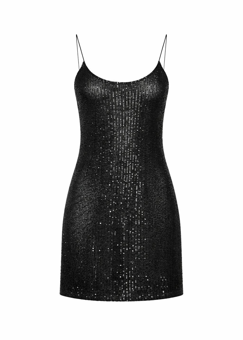 Anastasia Sequin Backless Slip Dress
