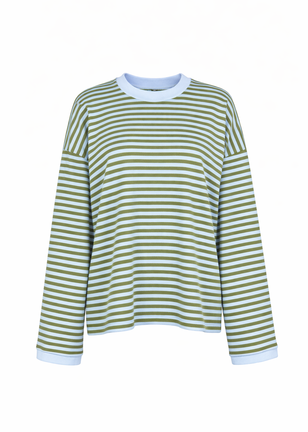 Atlas Oversized Striped Sweater - Green & Blue