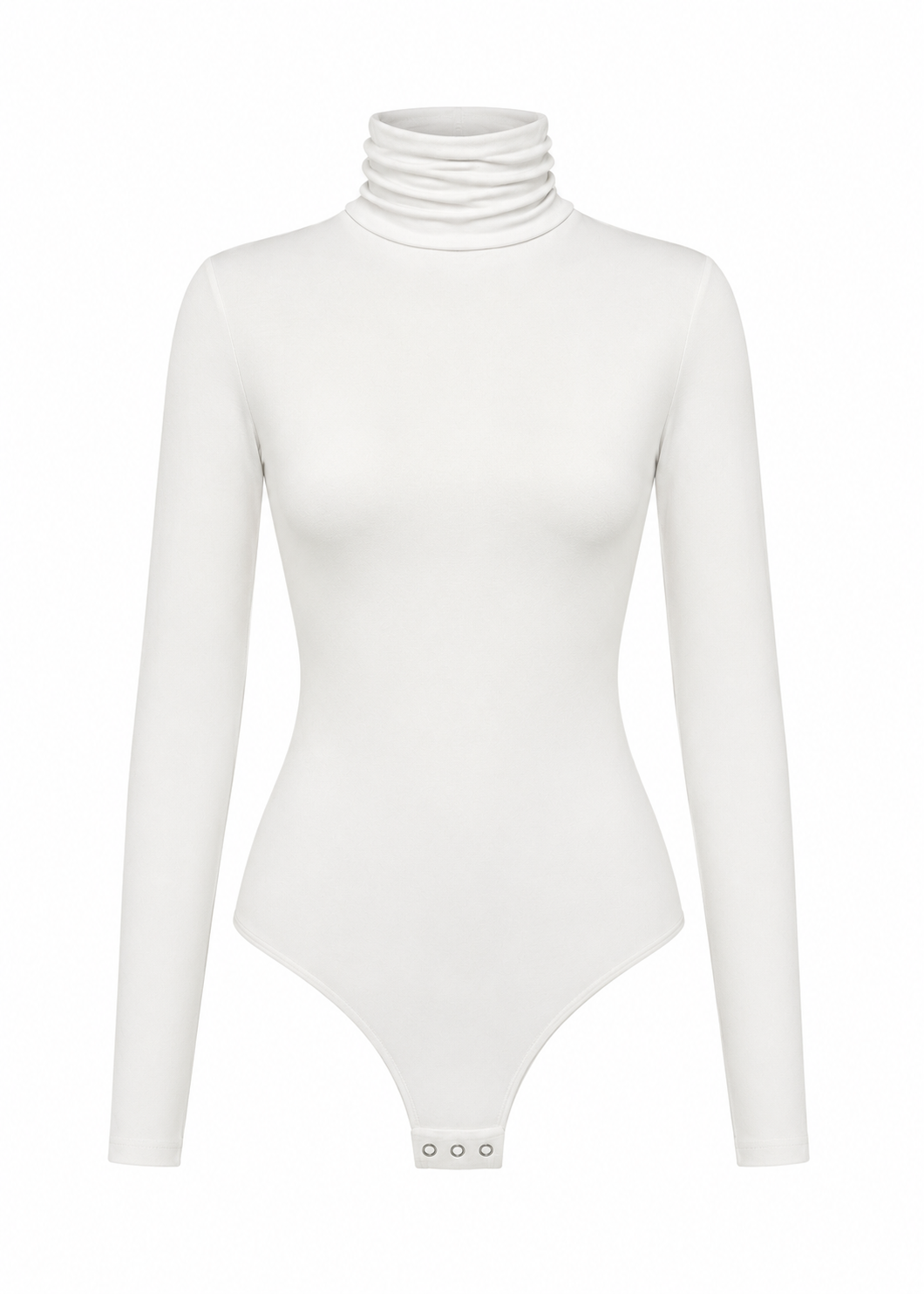 Belle Turtleneck Bodysuit - Off-White
