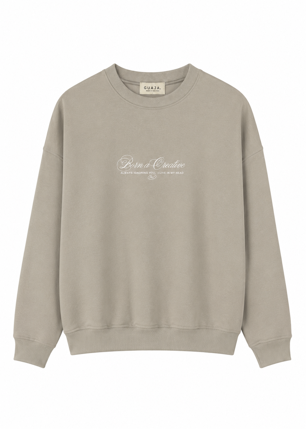 Comfort Zone Crewneck - Taupe
