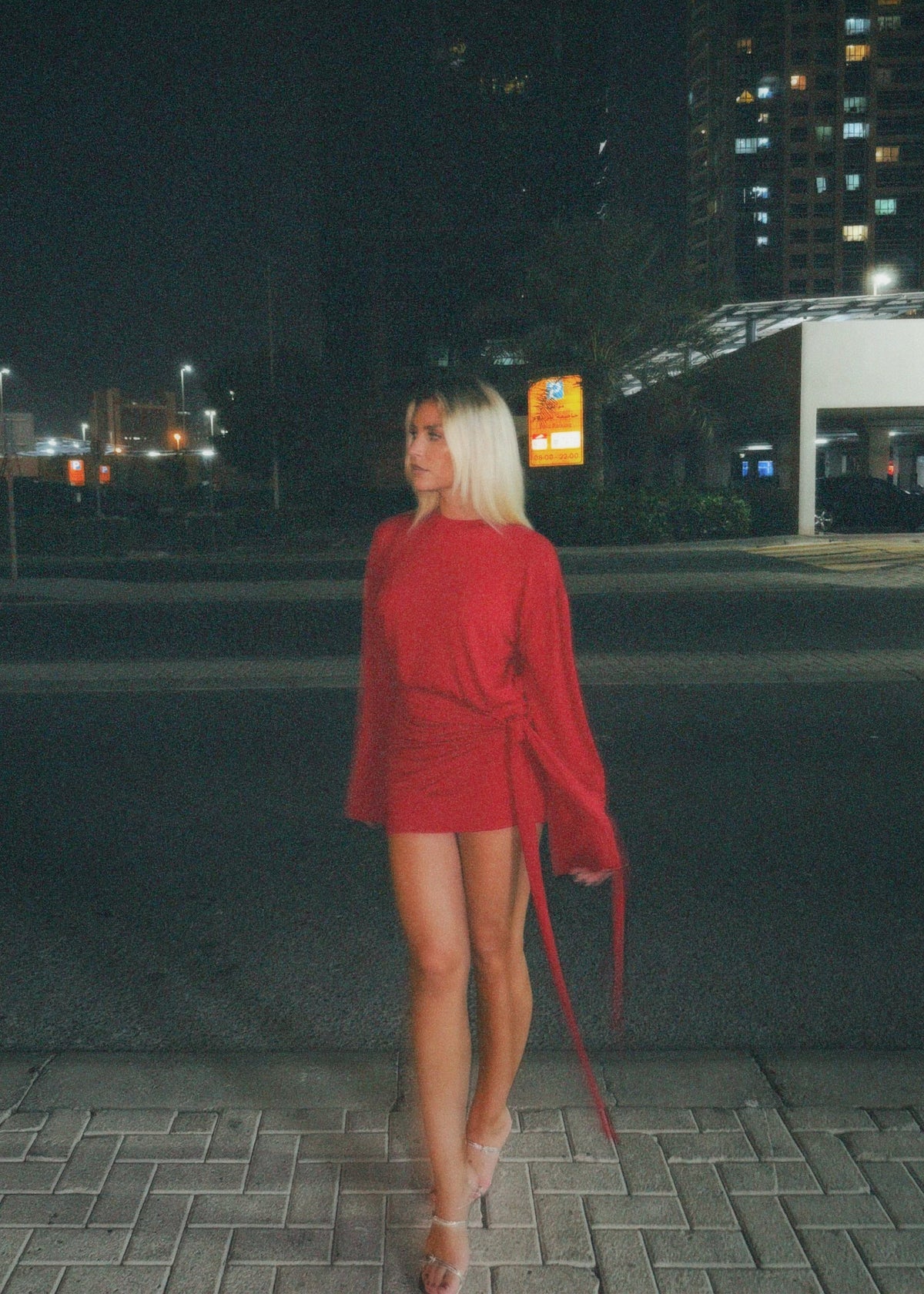 Hera Mini Dress - Red