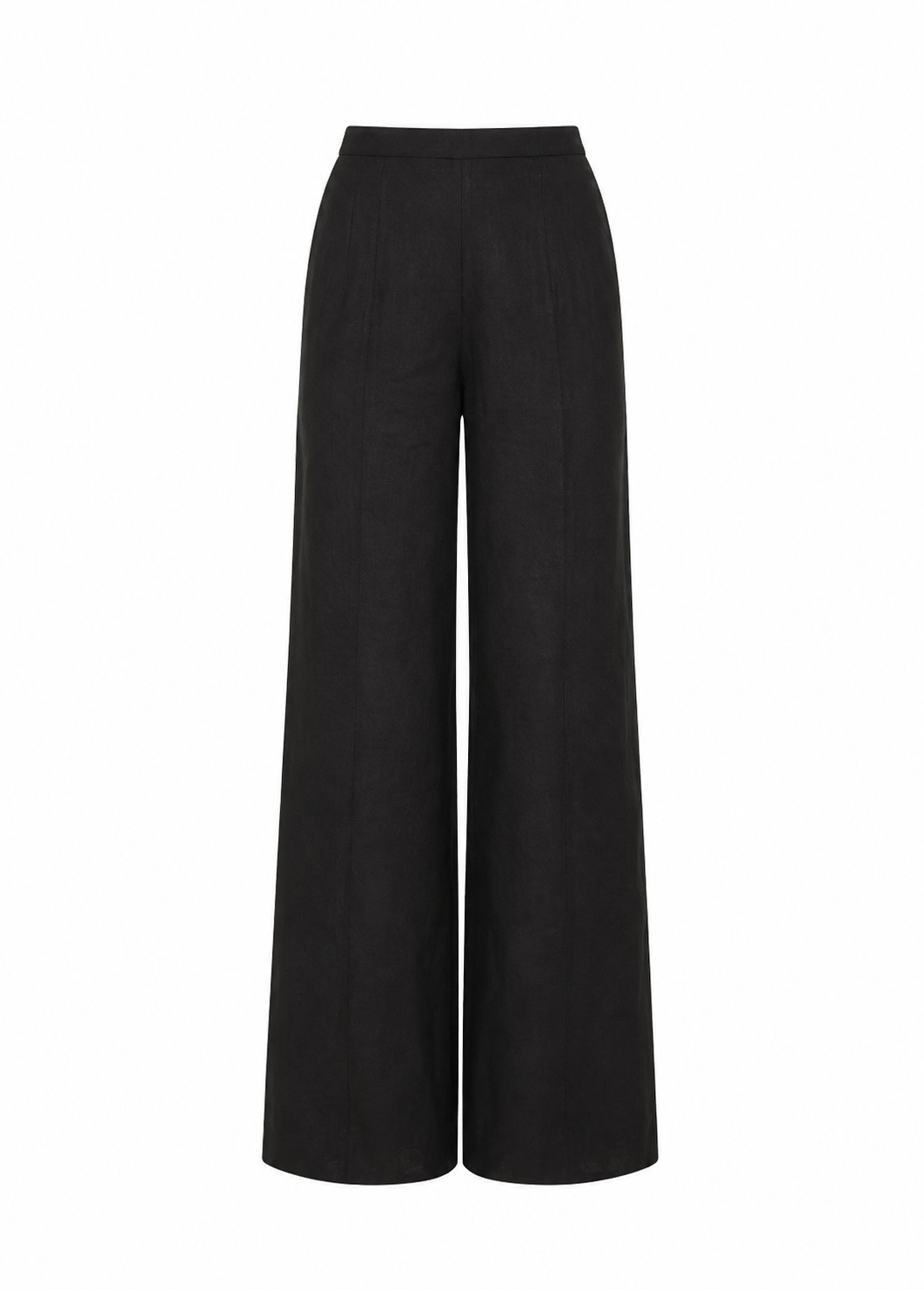 Elise Wide-Leg Linen Trousers