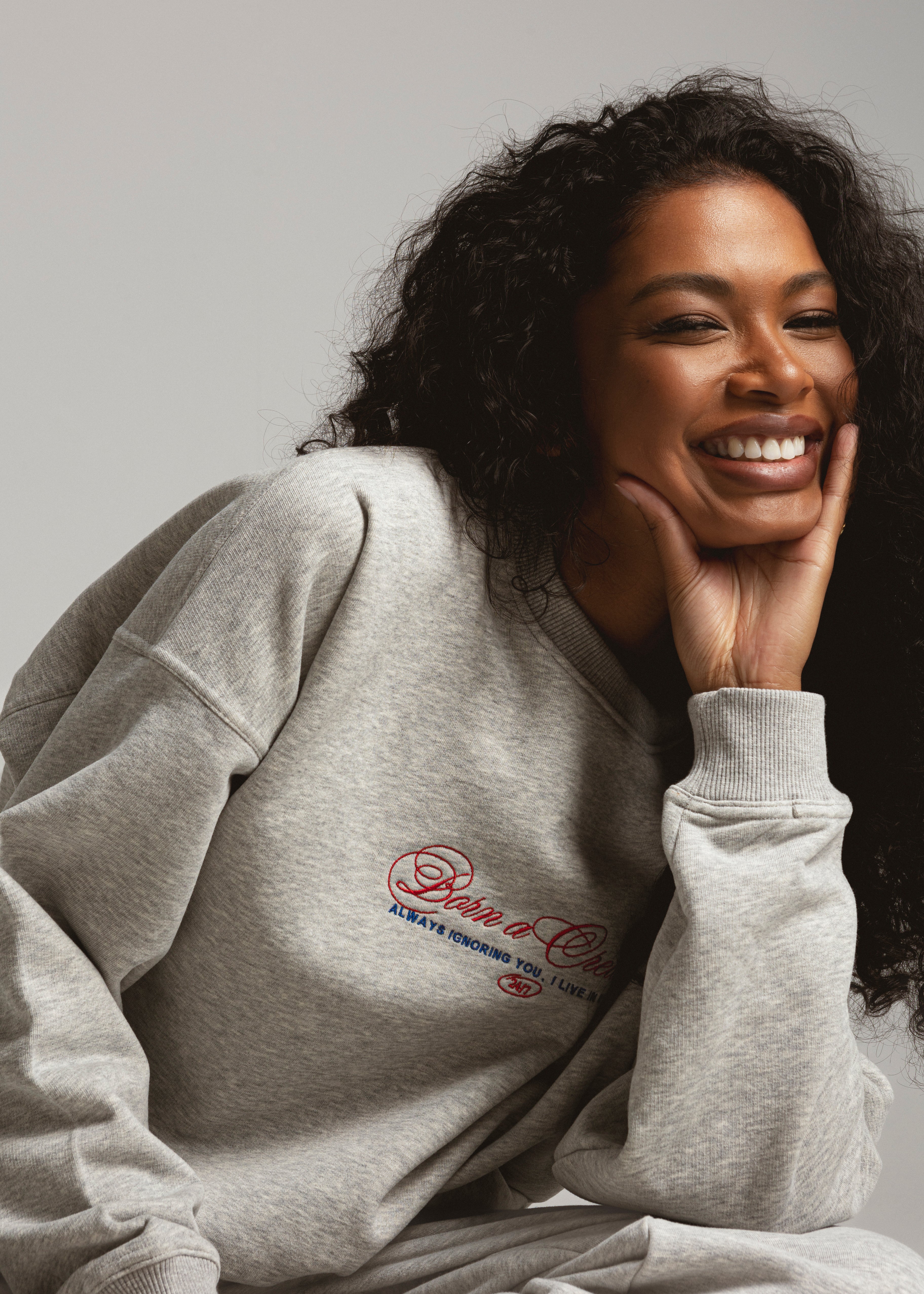 Comfort Zone Crewneck - Grey