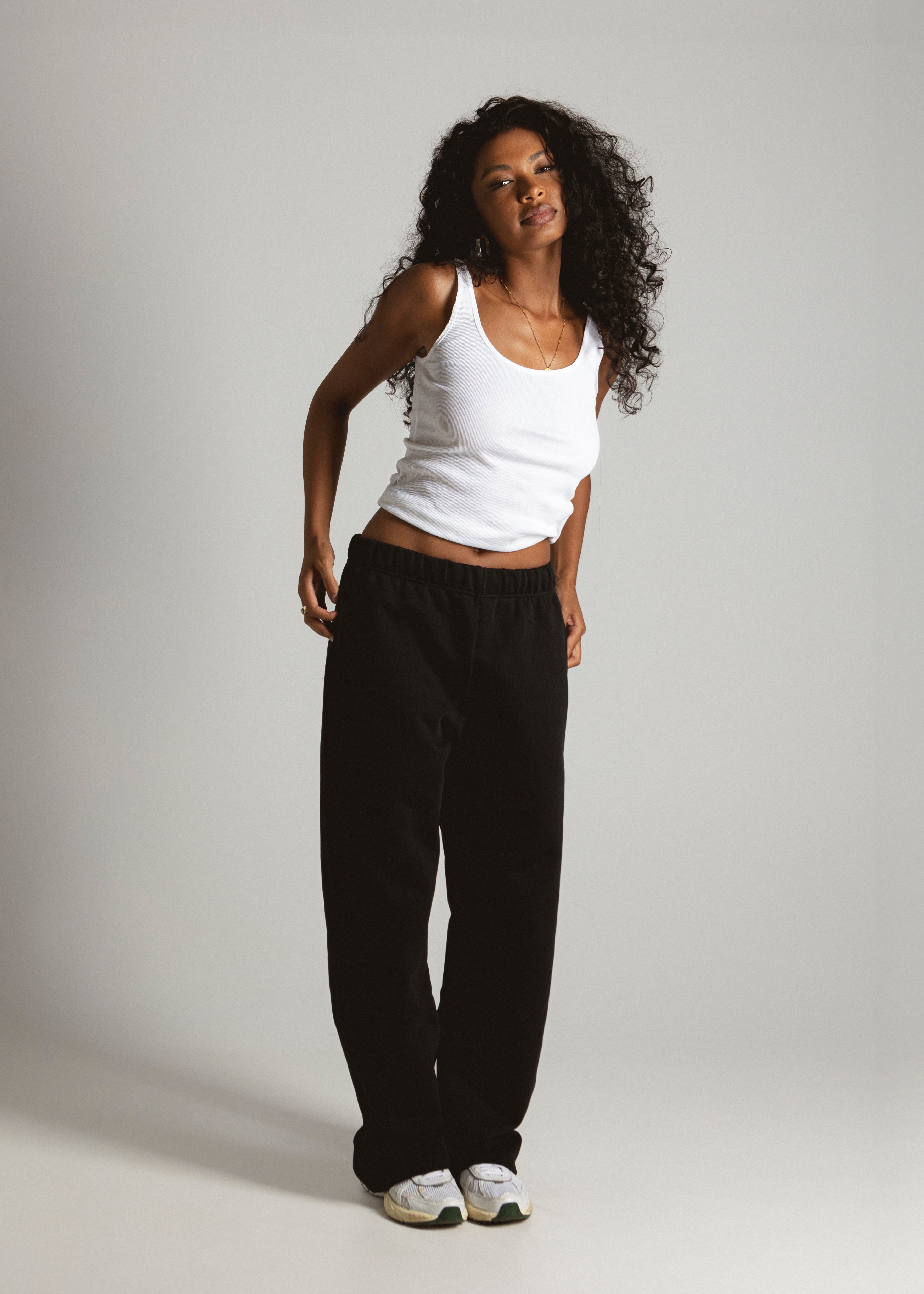 Comfort Zone Tracksuit Pants - Black
