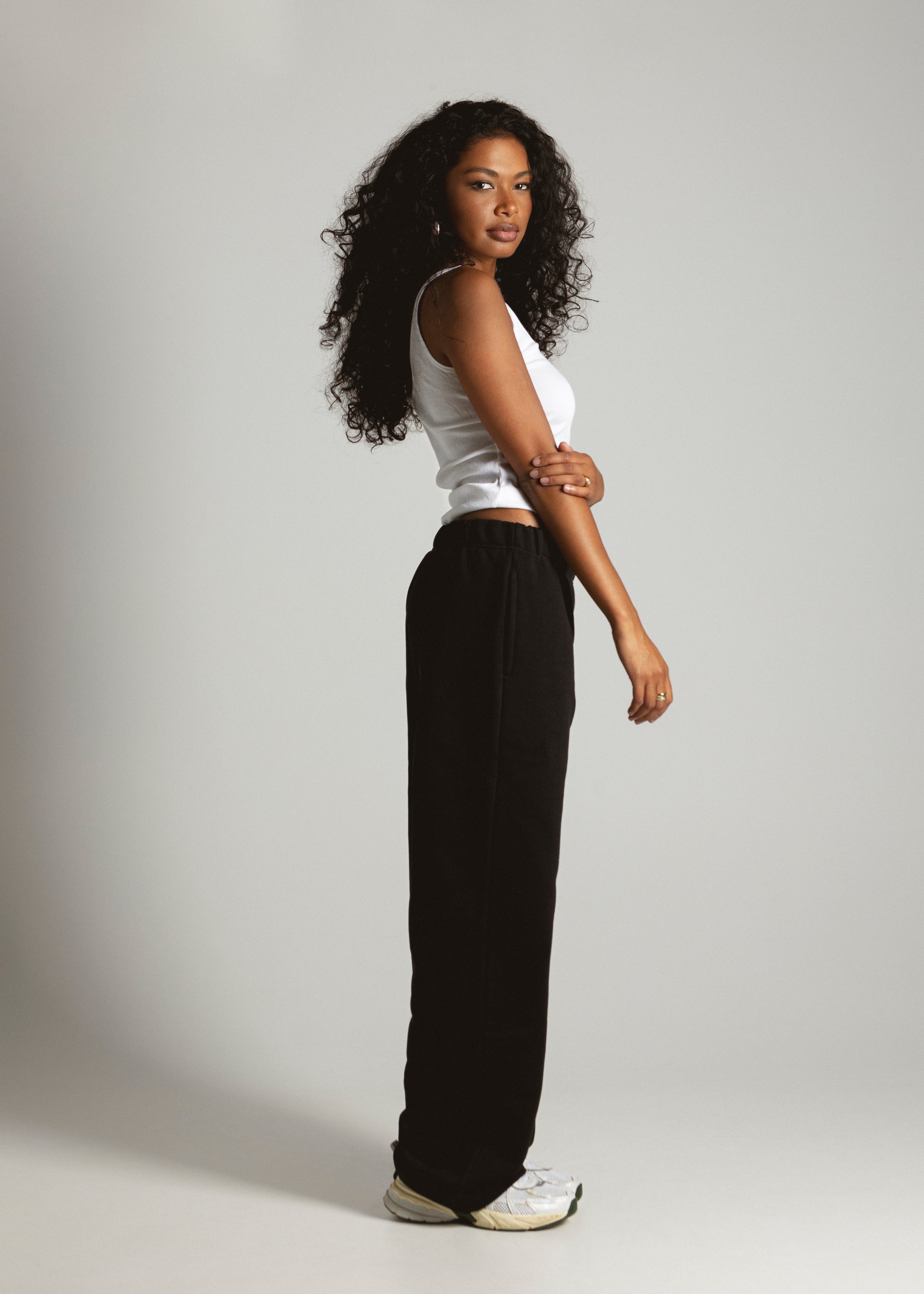 Comfort Zone Tracksuit Pants - Black