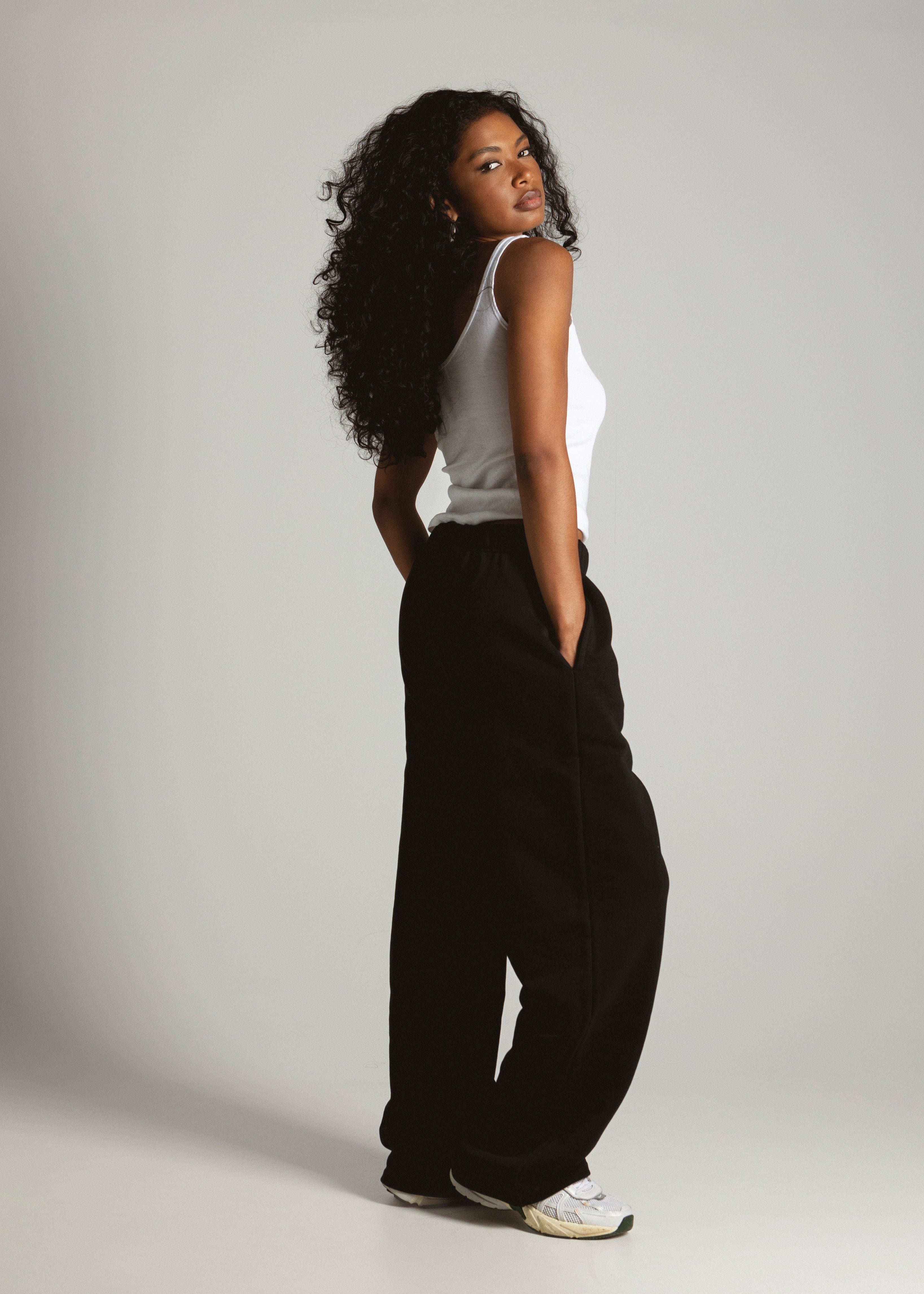 Comfort Zone Tracksuit Pants - Black