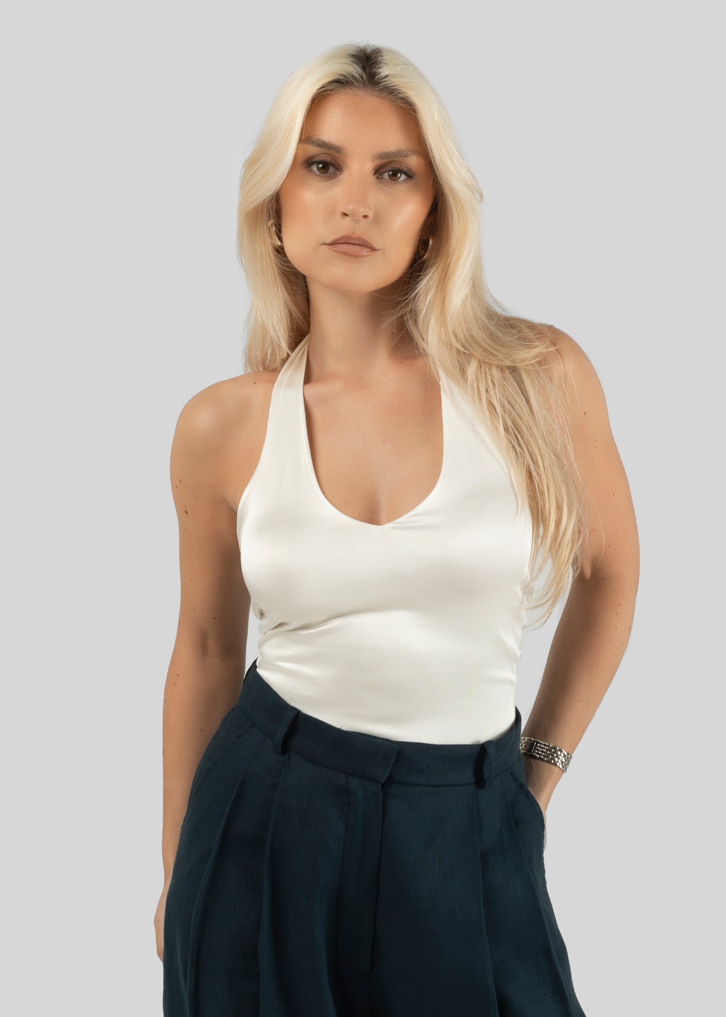 Pearl Halter Top