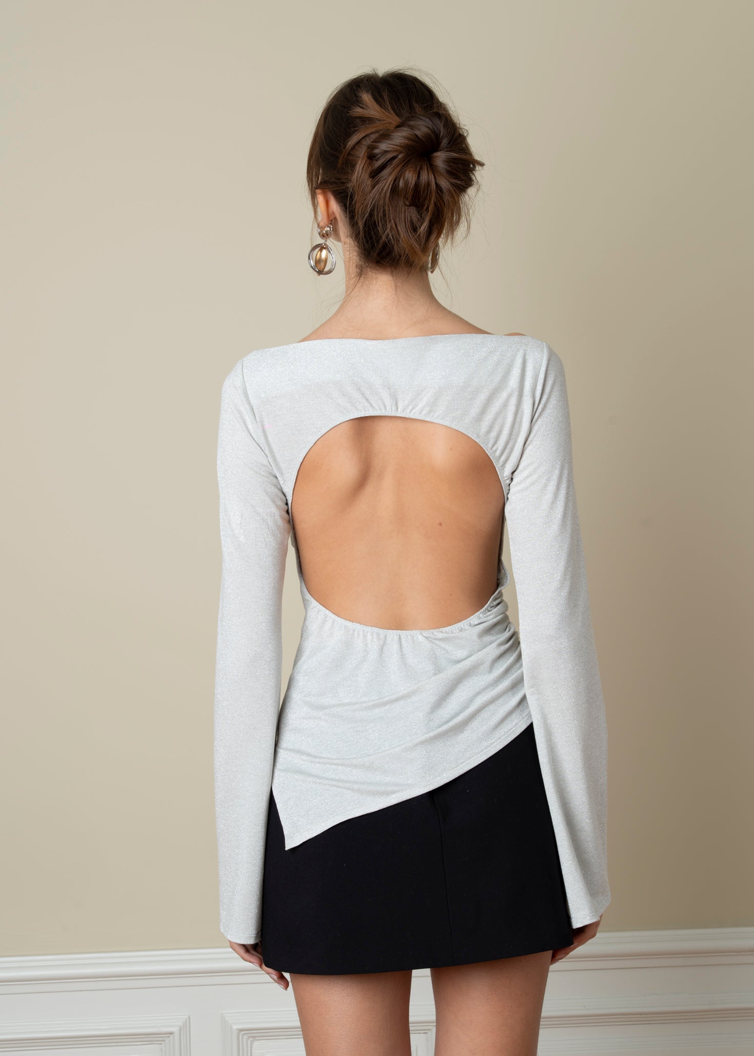 Steel Open Back Top