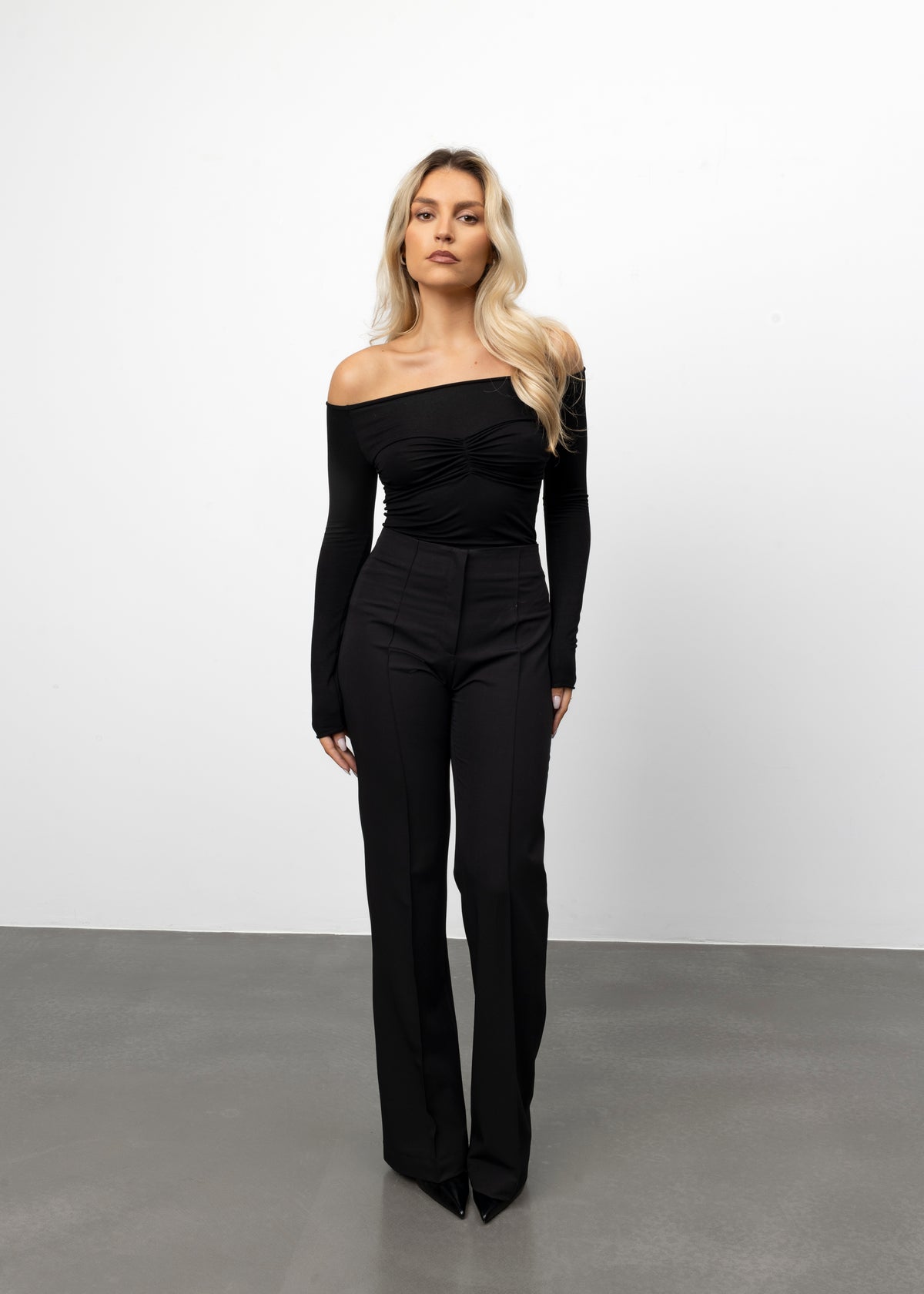 Shimmery Top - Black