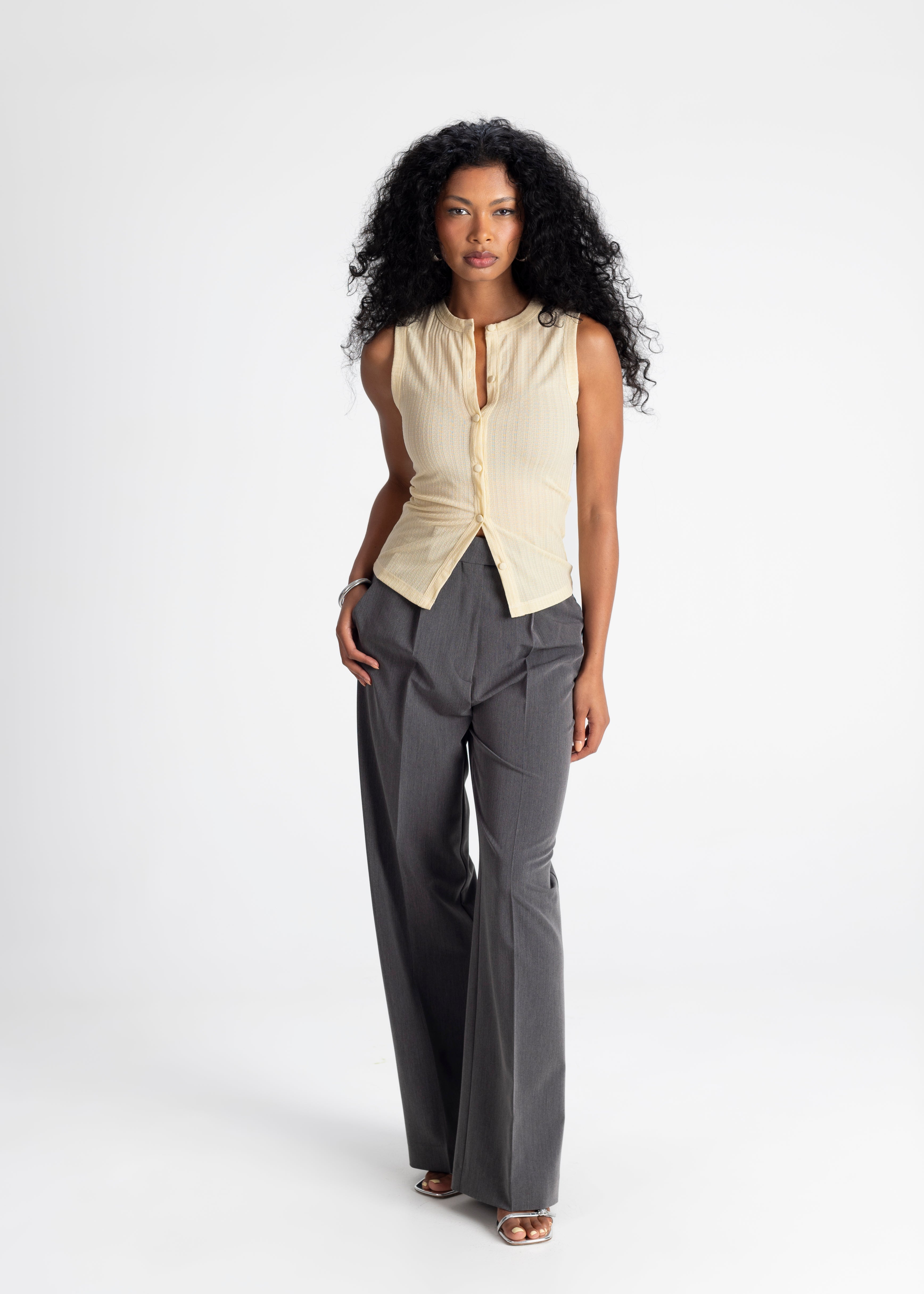 Jagger Tailored Trousers - Grey