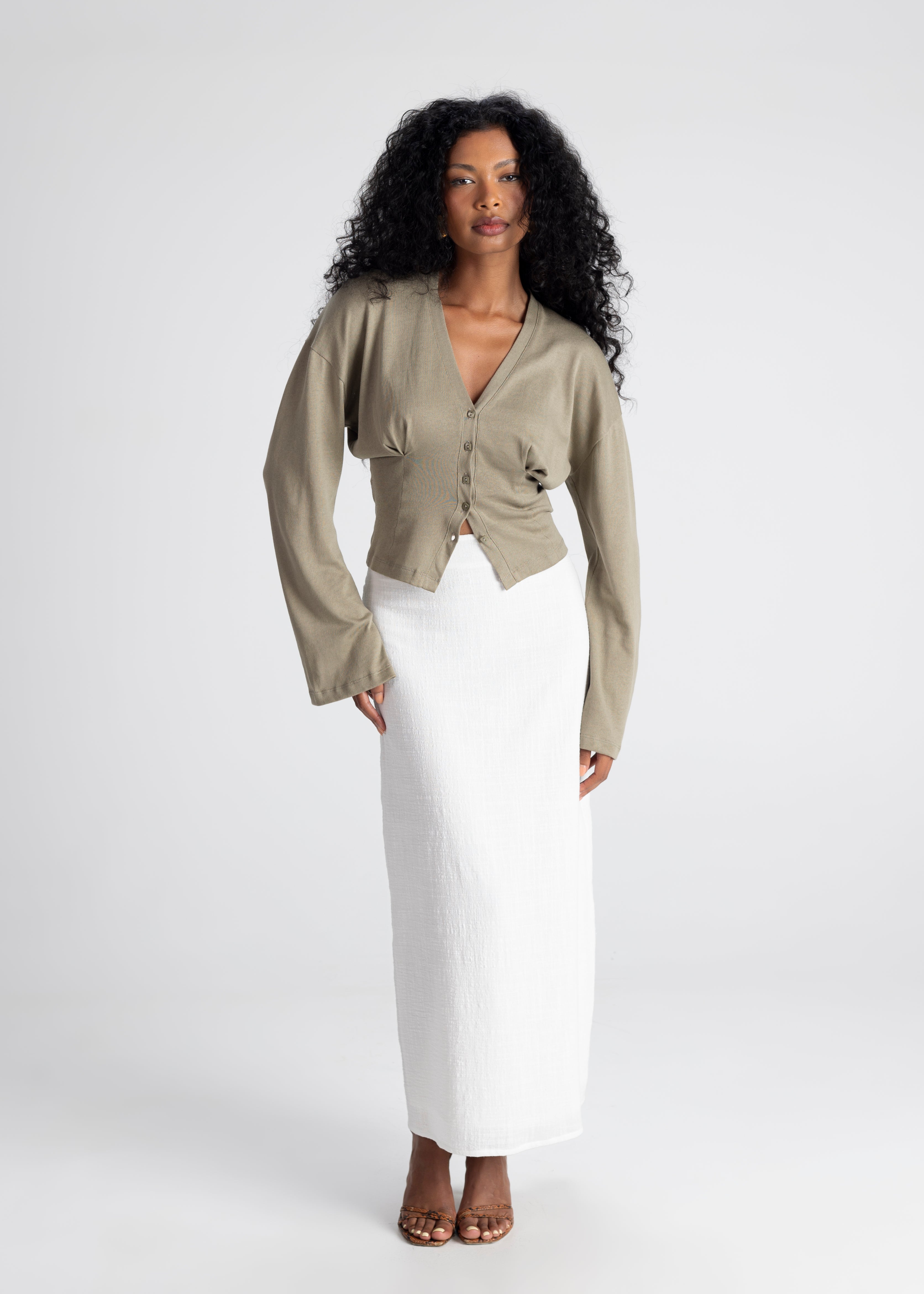 D'Arc Blouse - Green