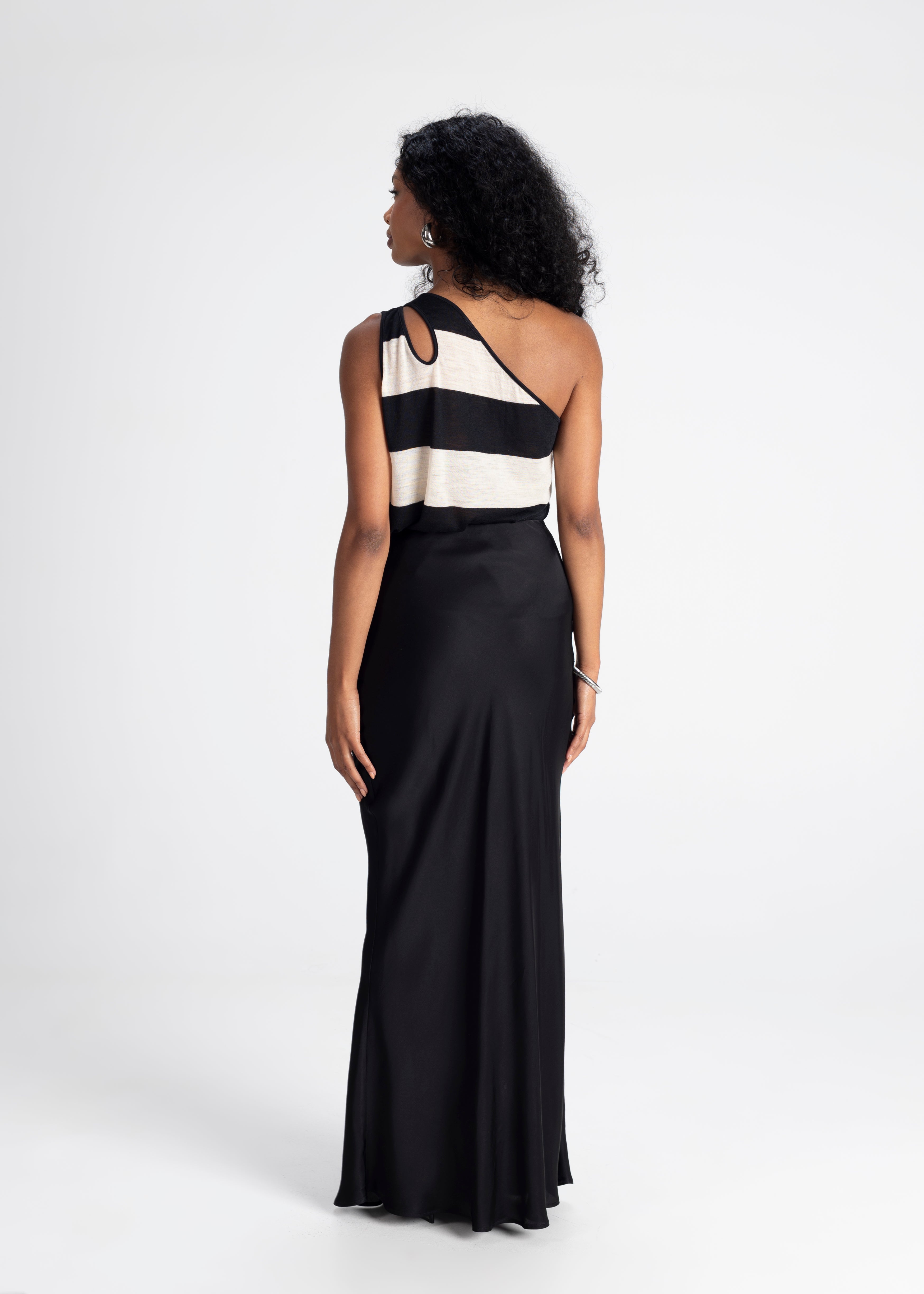Francesca One-Shoulder Wool Top