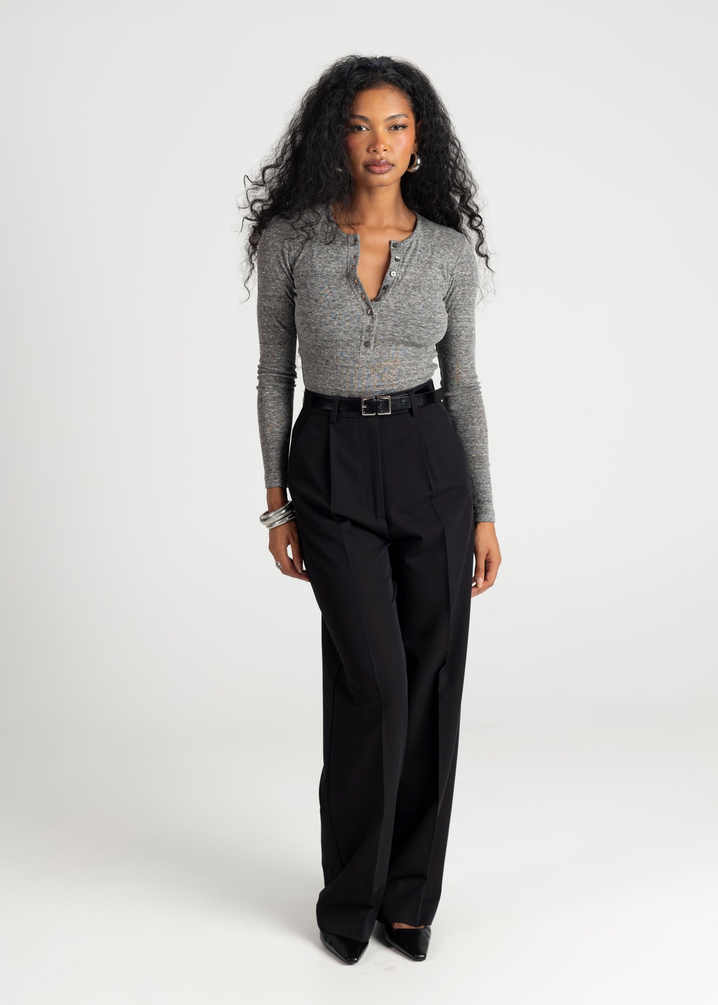 Guaja Jagger Tailored Trousers Black