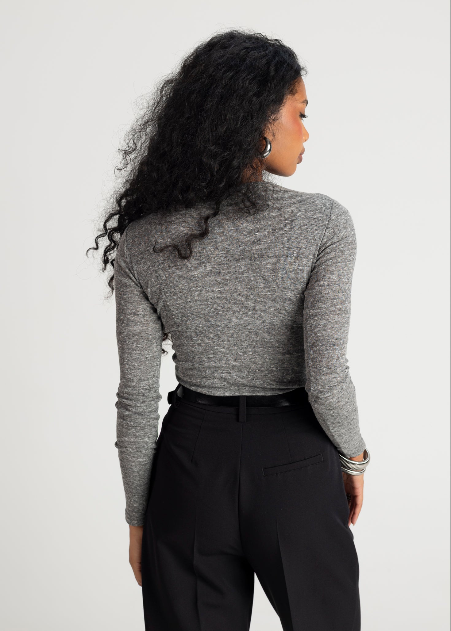Jagger Tailored Trousers - Black