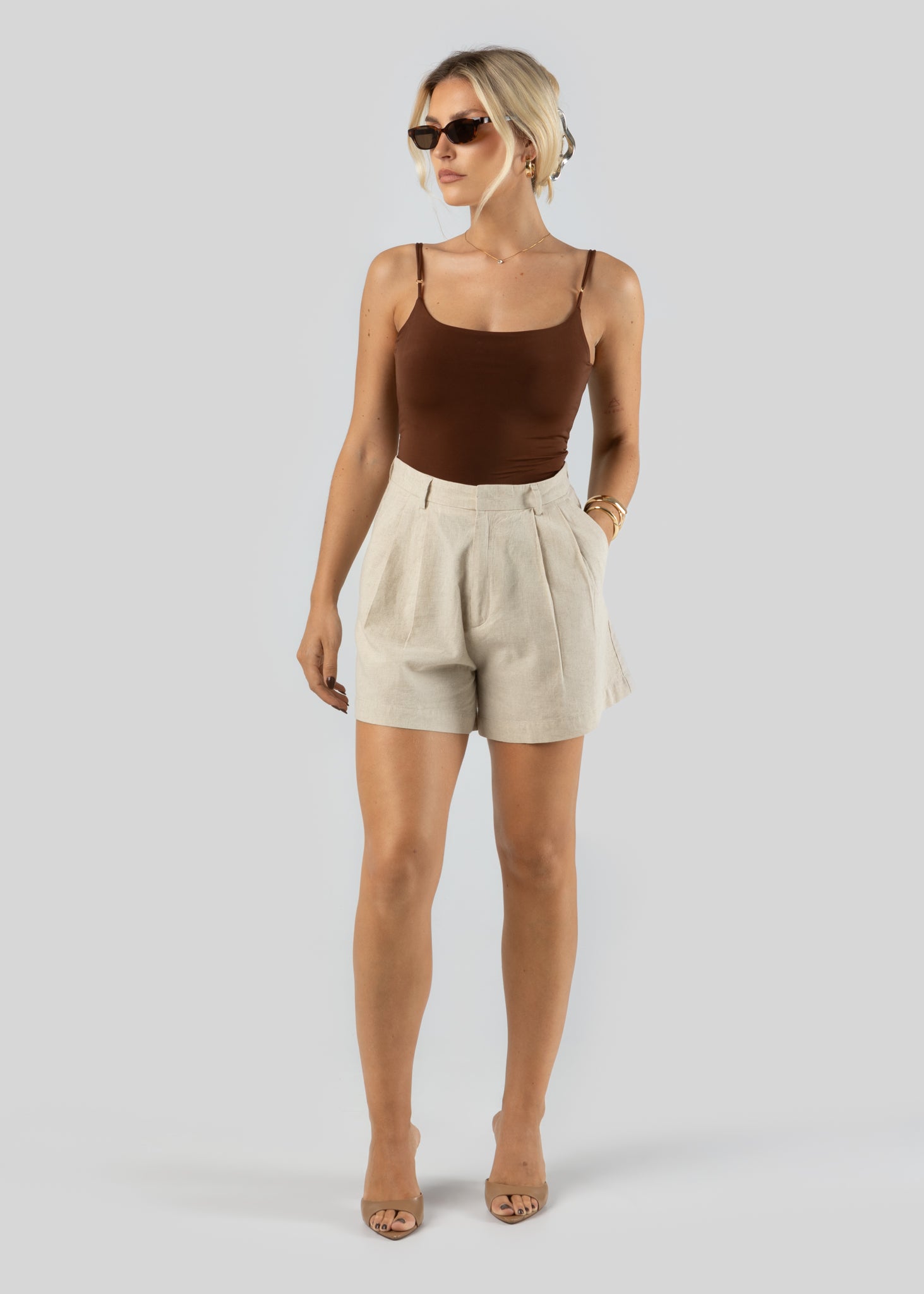 Jolene Bodysuit - Brown