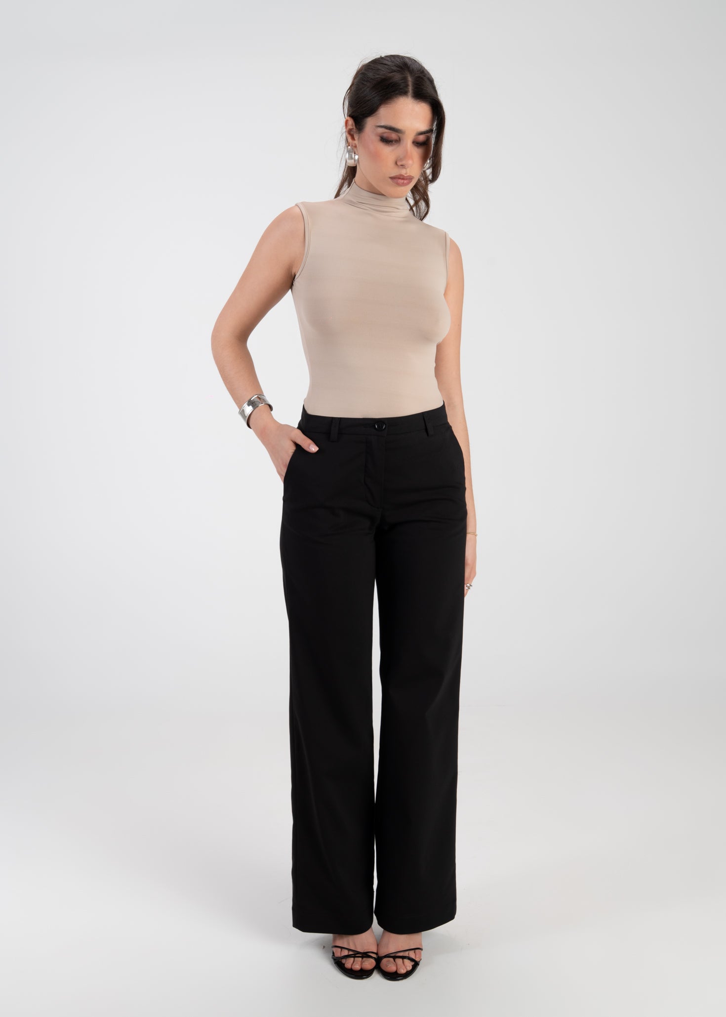 Aliyah Tailored Chino Trousers