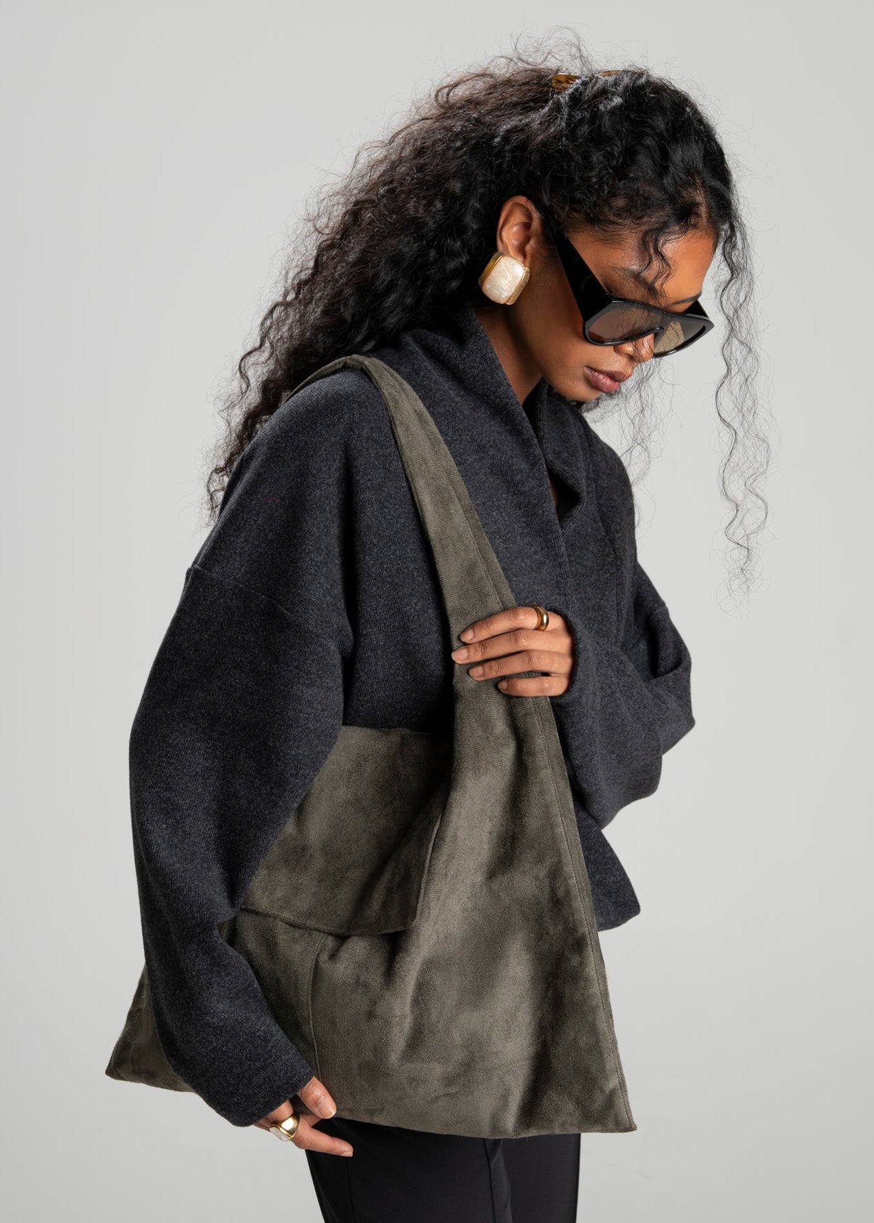 Ease Slouchy Shoulder Bag